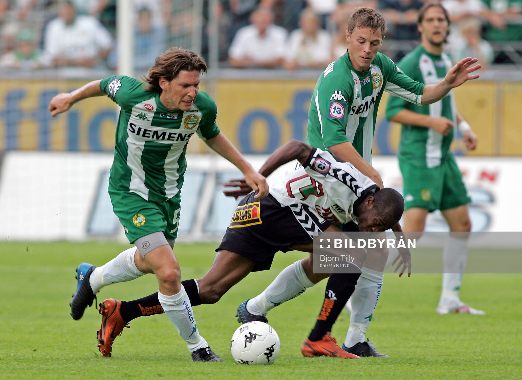 Eric Fischbein och David Johansson, Hammarby och Kevin