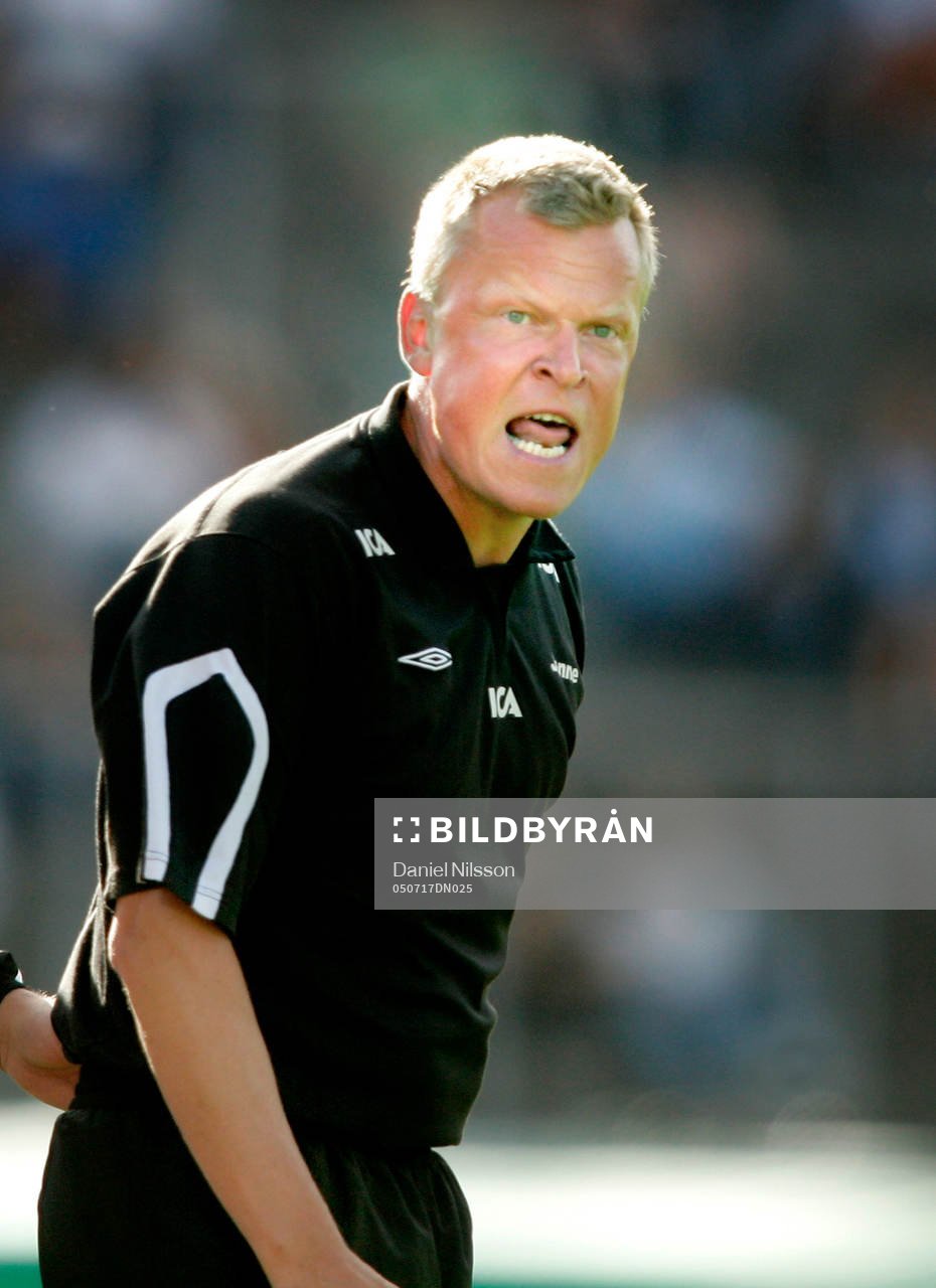 Jan Andersson, tränare Halmstad