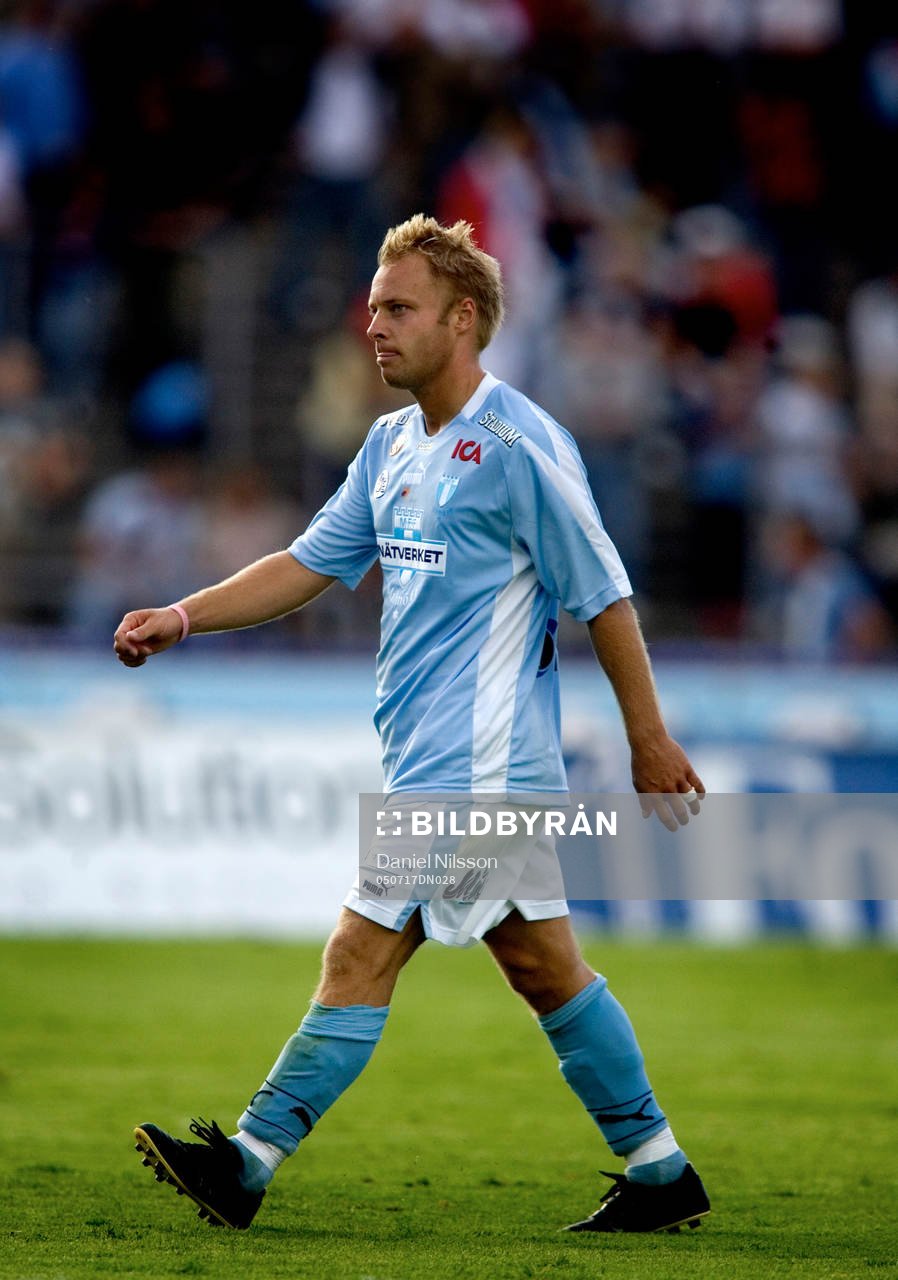 Anders Andersson, Malmö, blev utvisad o lämnar planen