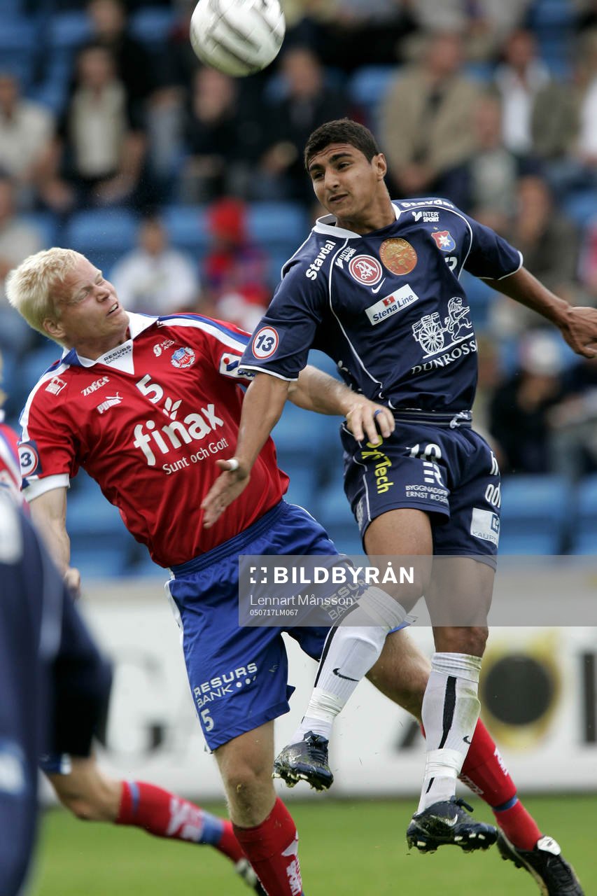 Ailton nickduellerar med David Ljung