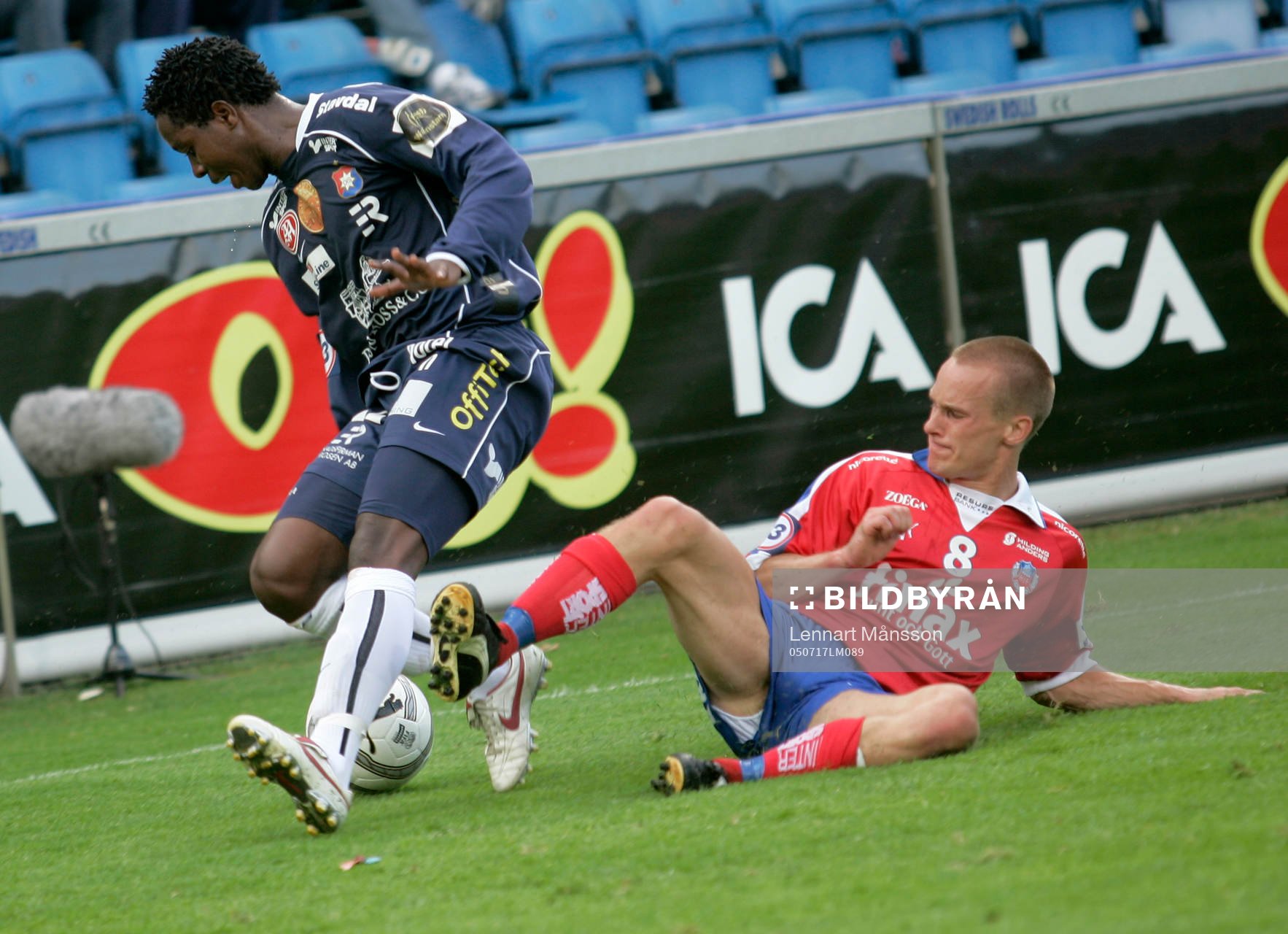 Boyd Mwila och Fredrik Svanbäck