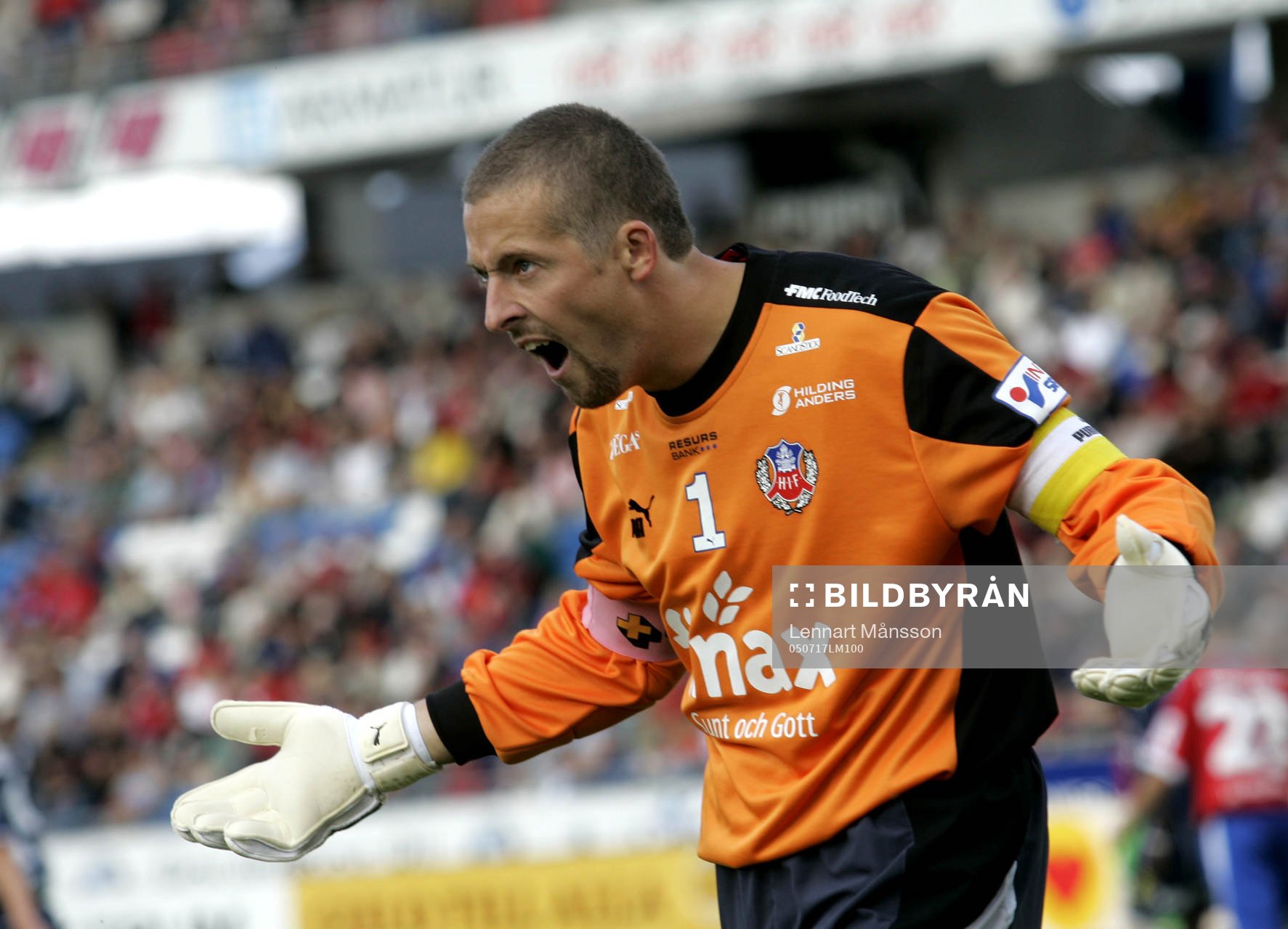 Daniel Andersson, målvakt HIF