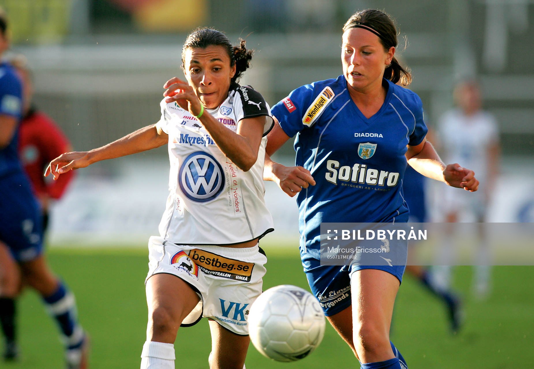 Marta Da Silva och Frida Höglund