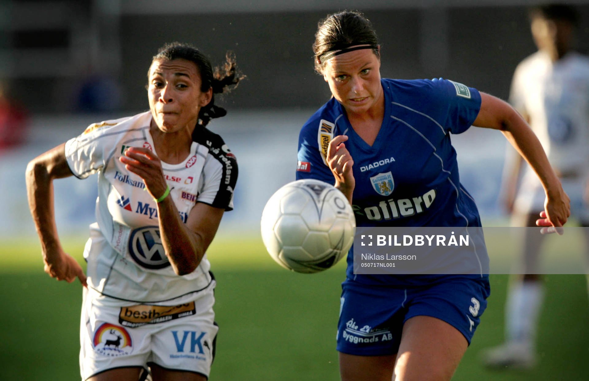 Marta Da Silva, Umeå och Frida Höglund, Göteborg