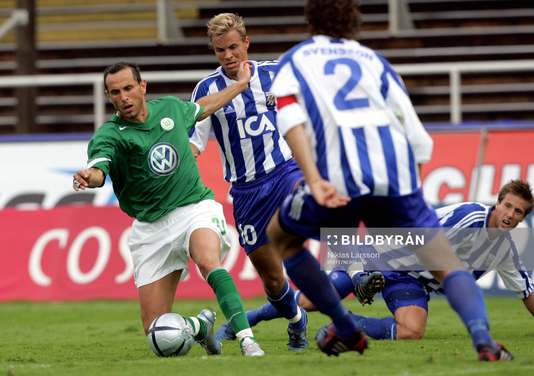 Martin Petrov, Wolfsburg tar sig förbi Niclas