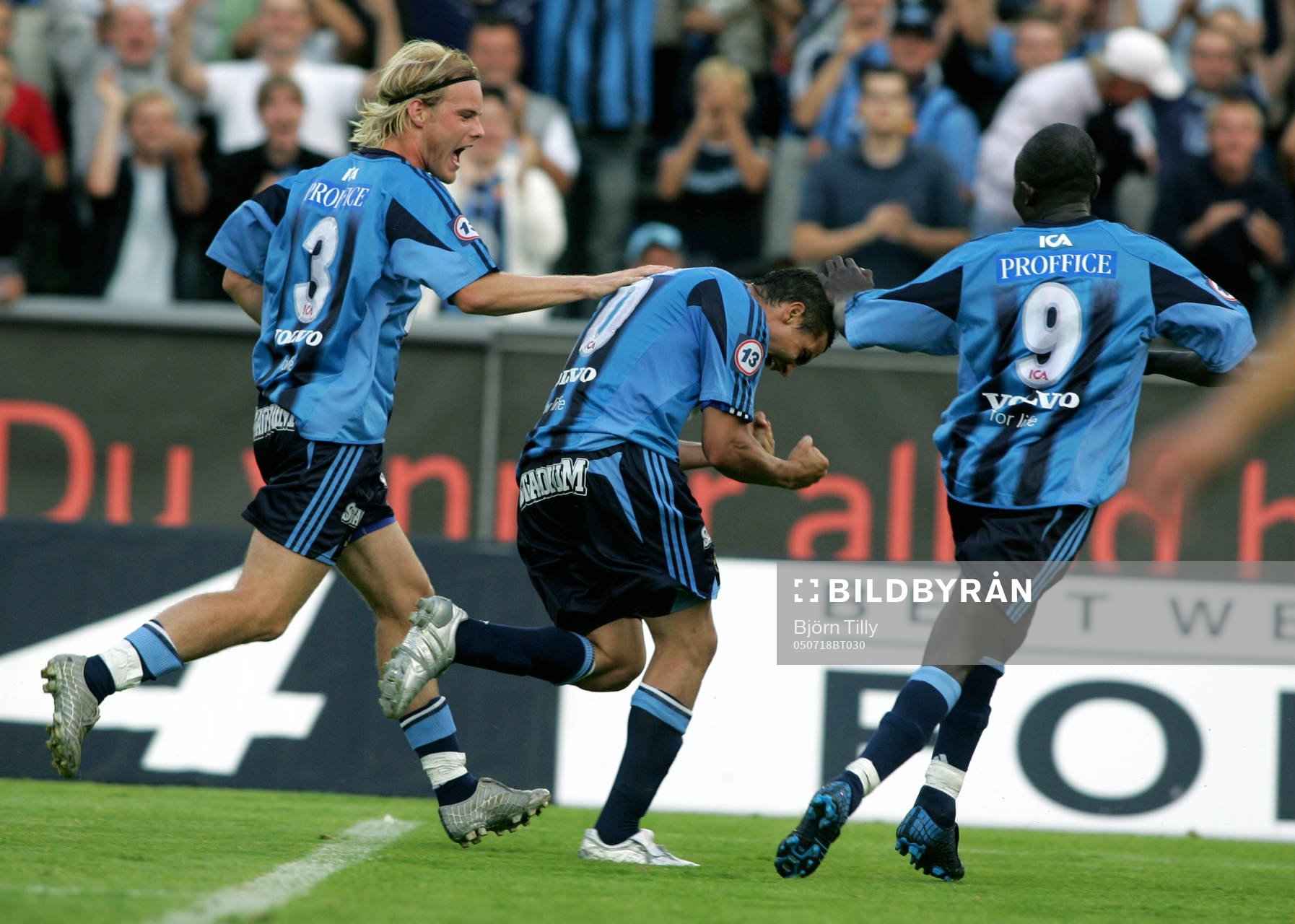  Feliciano Margo, Djurgården gjorde 3-0.  