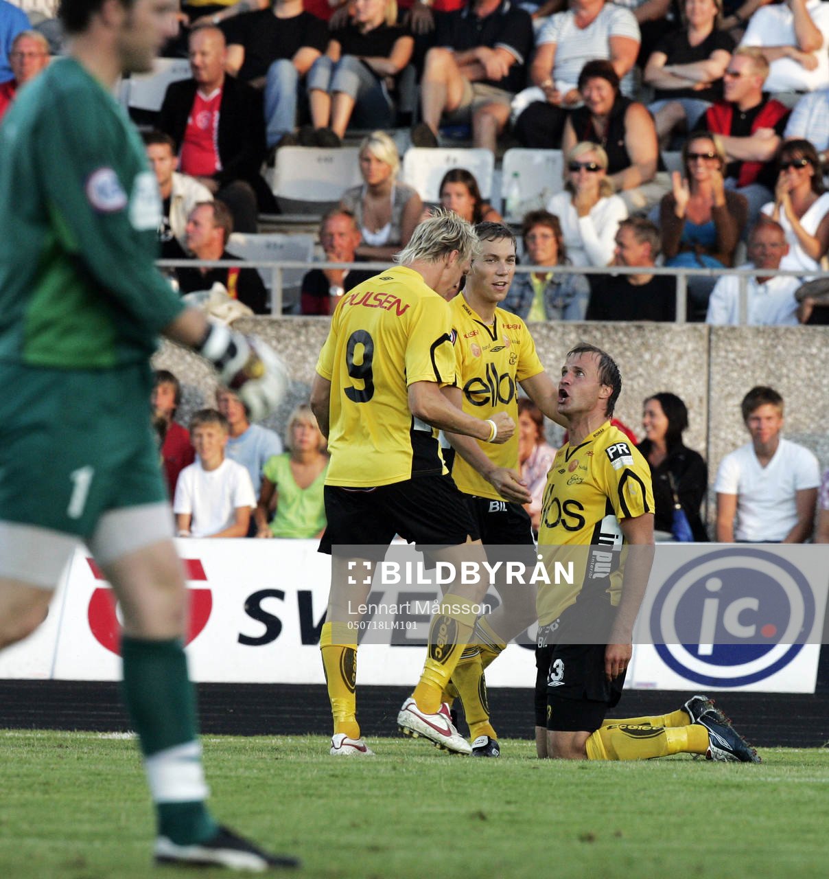 Hasse Berggren, Mathias Svenson och Daniel Alexandersson,