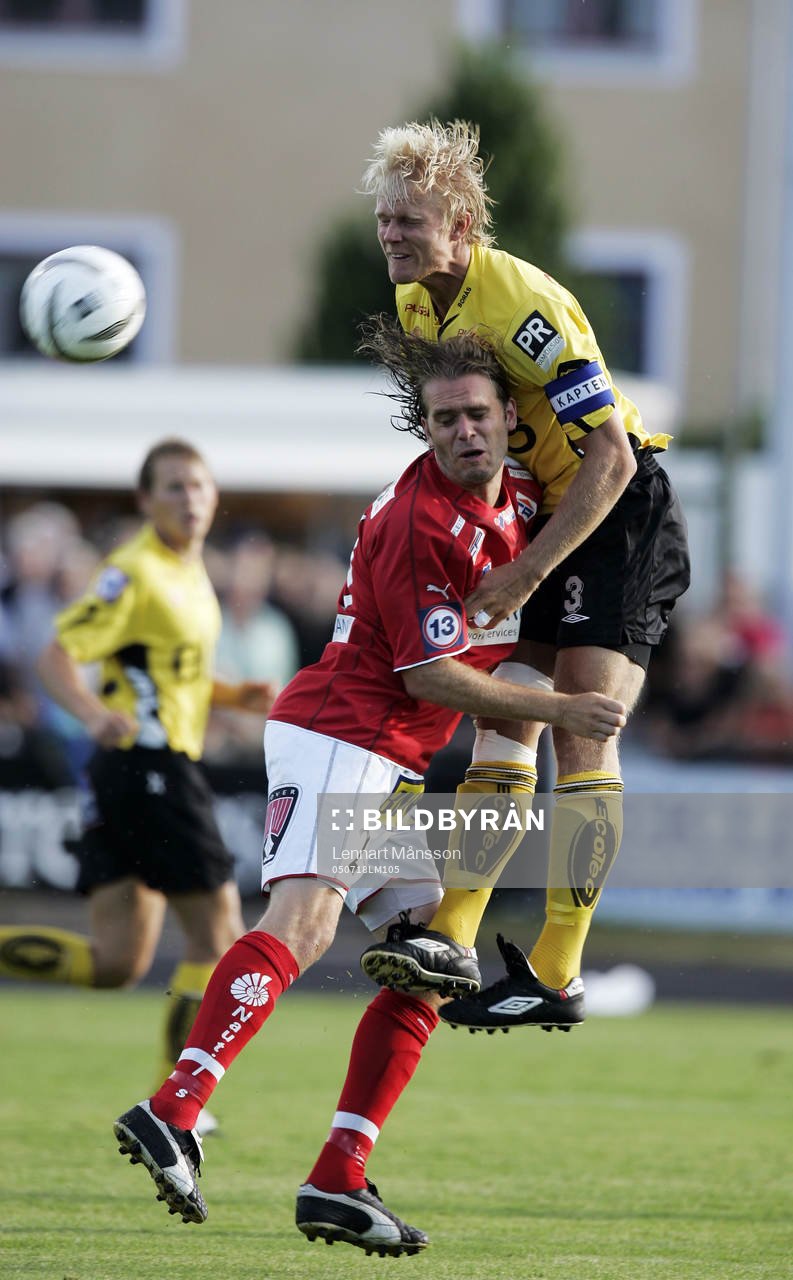 Johan Sjöberg, Elfsborg och Lasse Johansson, Kalmar