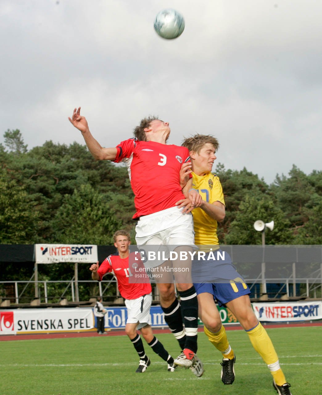 John Anders Rise och Tobias Holmqvist. Nickduell