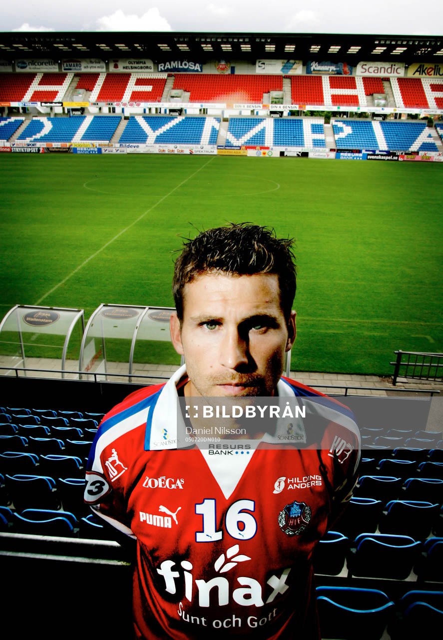 Andreas Jakobsson, nyförvärv i Helsingborgs IF, på