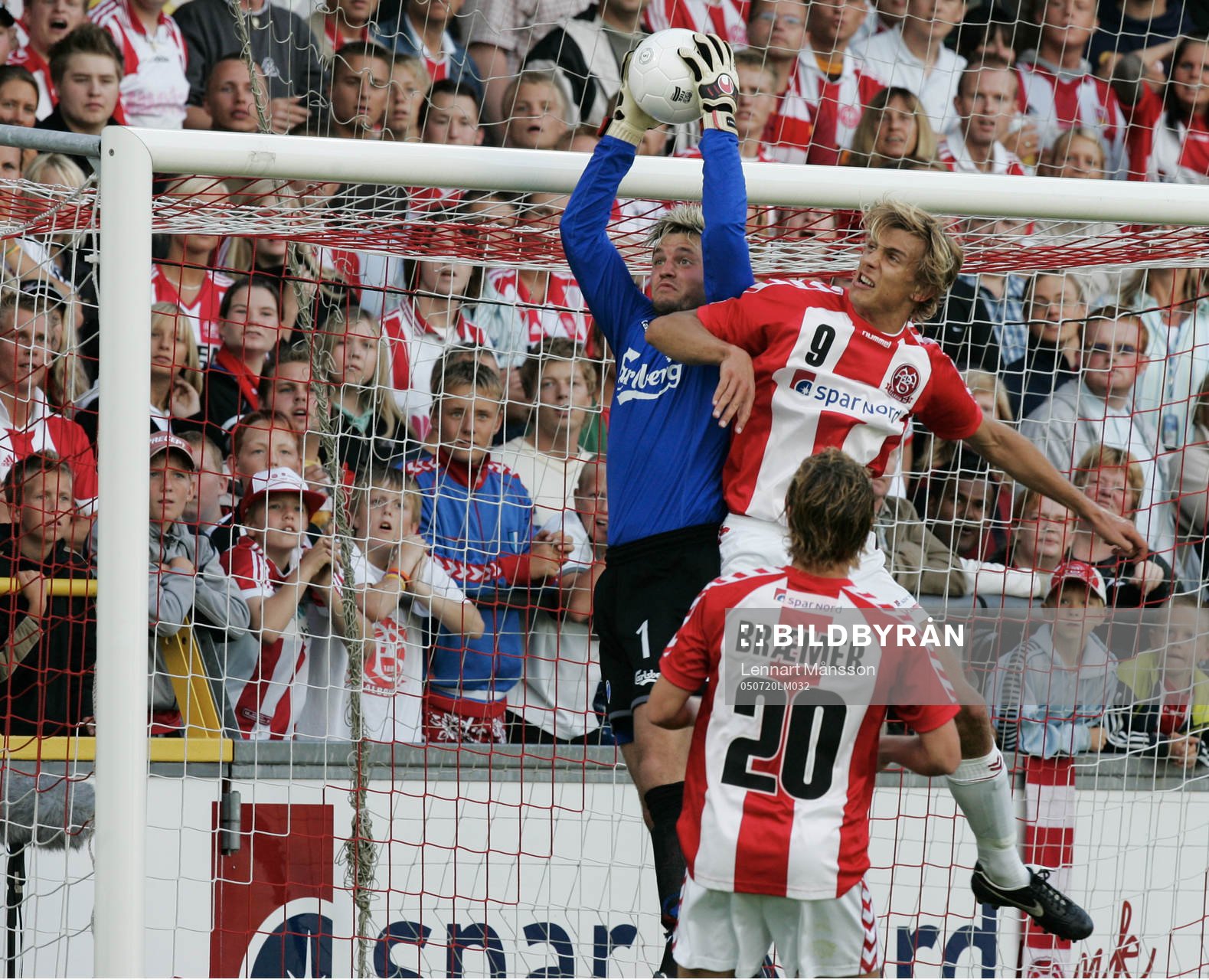Jesper Christiansen, målvakt, FCK, fångar bollen