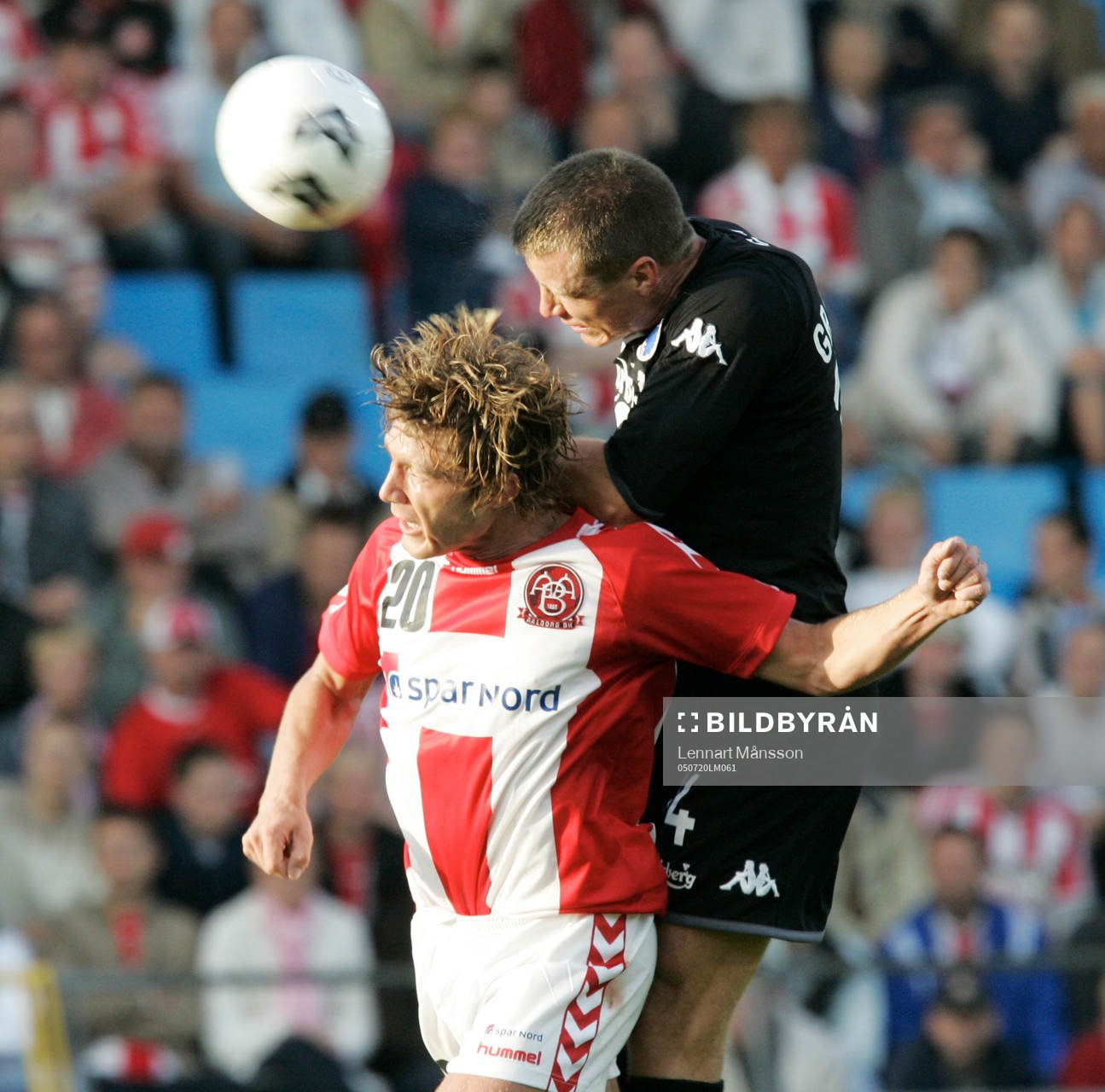 Simon Braemer och Michael Gravgaard. Nickduell