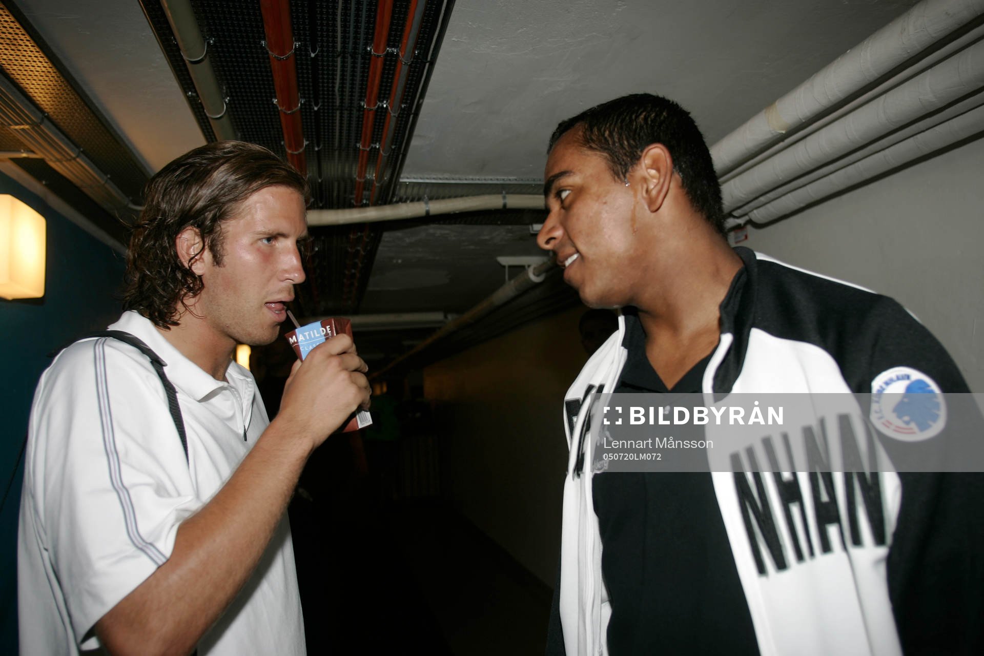 Mattias Lindström och Alvaro Santos