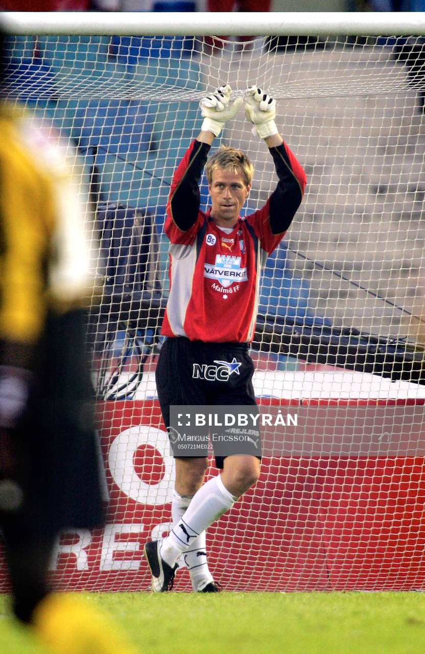 Mattias Asper, målvakt Malmö