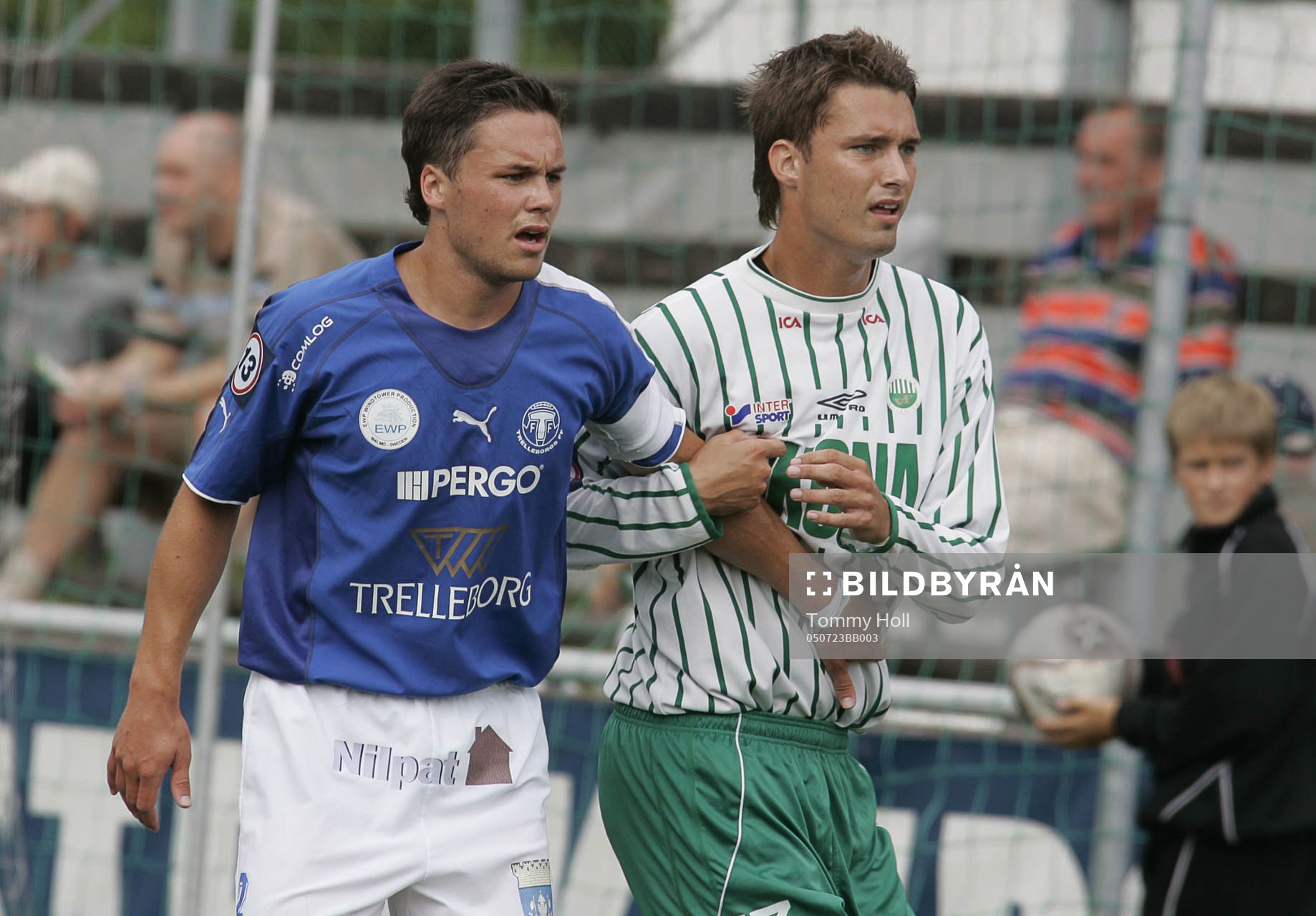 Jens Sloth, Trelleborg och Peter Nyström, Frölunda