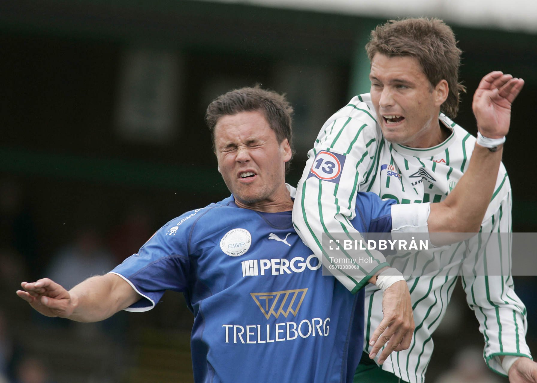 Jens Sloth, Trelleborg och Peter Nyström, Frölunda