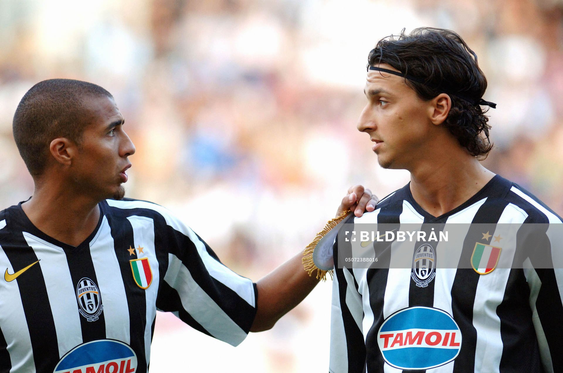 Zlatan Ibrahimovic och Trezeguet, Juventus