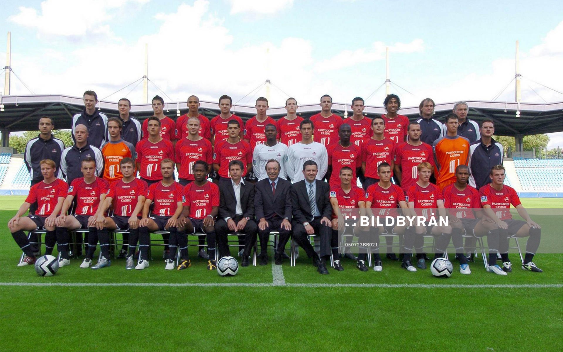 Fotboll, lagbild, Lille