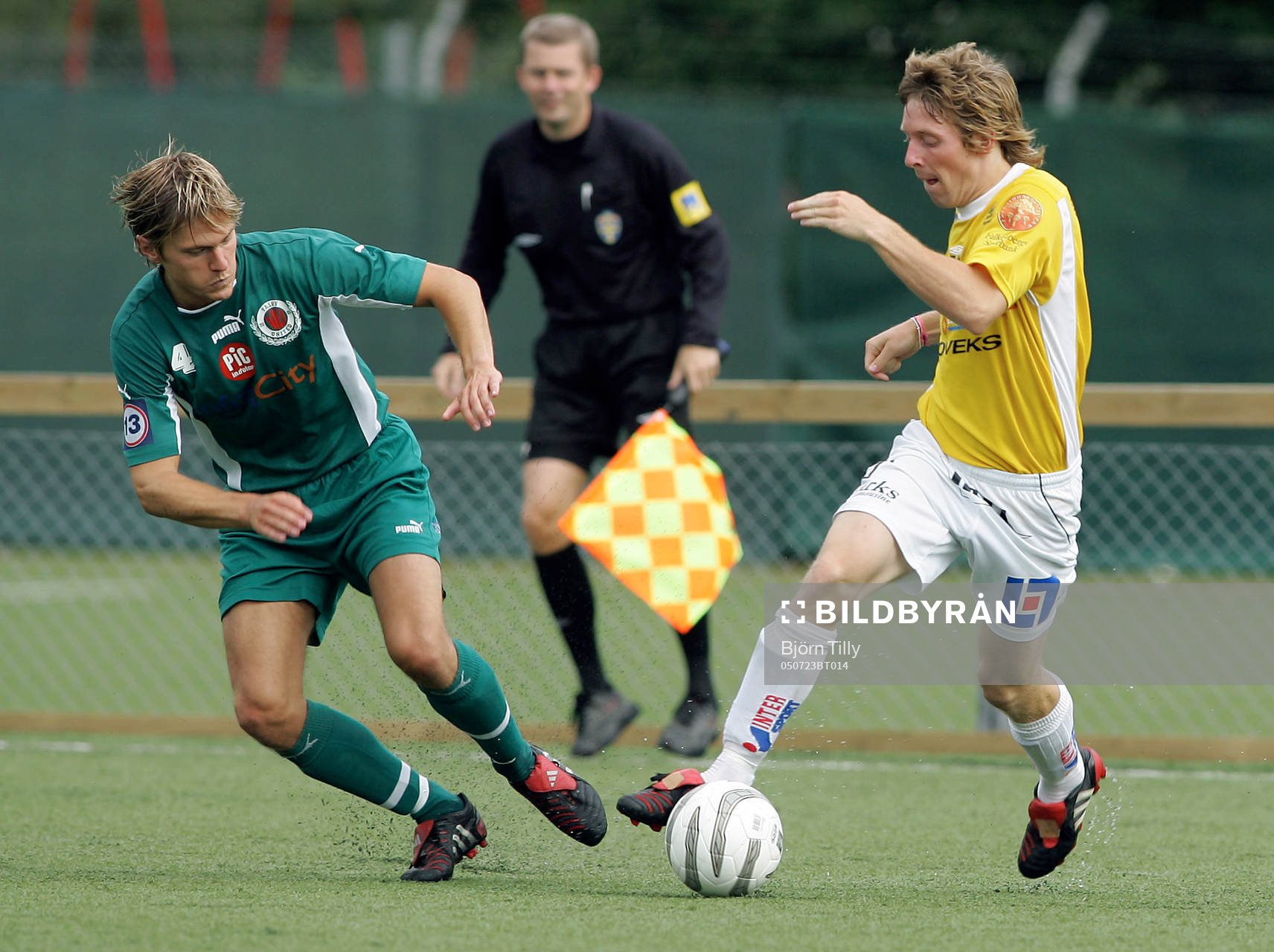 Daniel Johansson, Väsby och Lucas Egenwall, Falkenberg