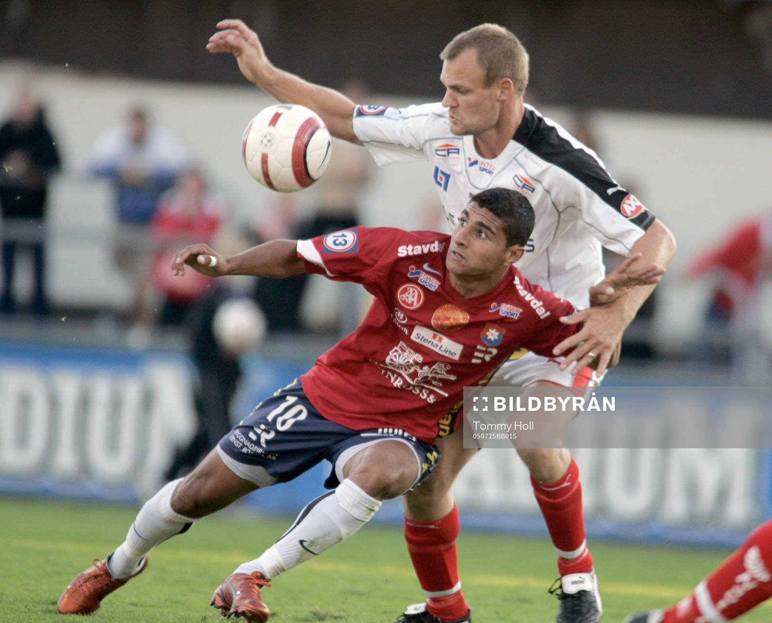 Ailton Almeida och Robert Stoltz