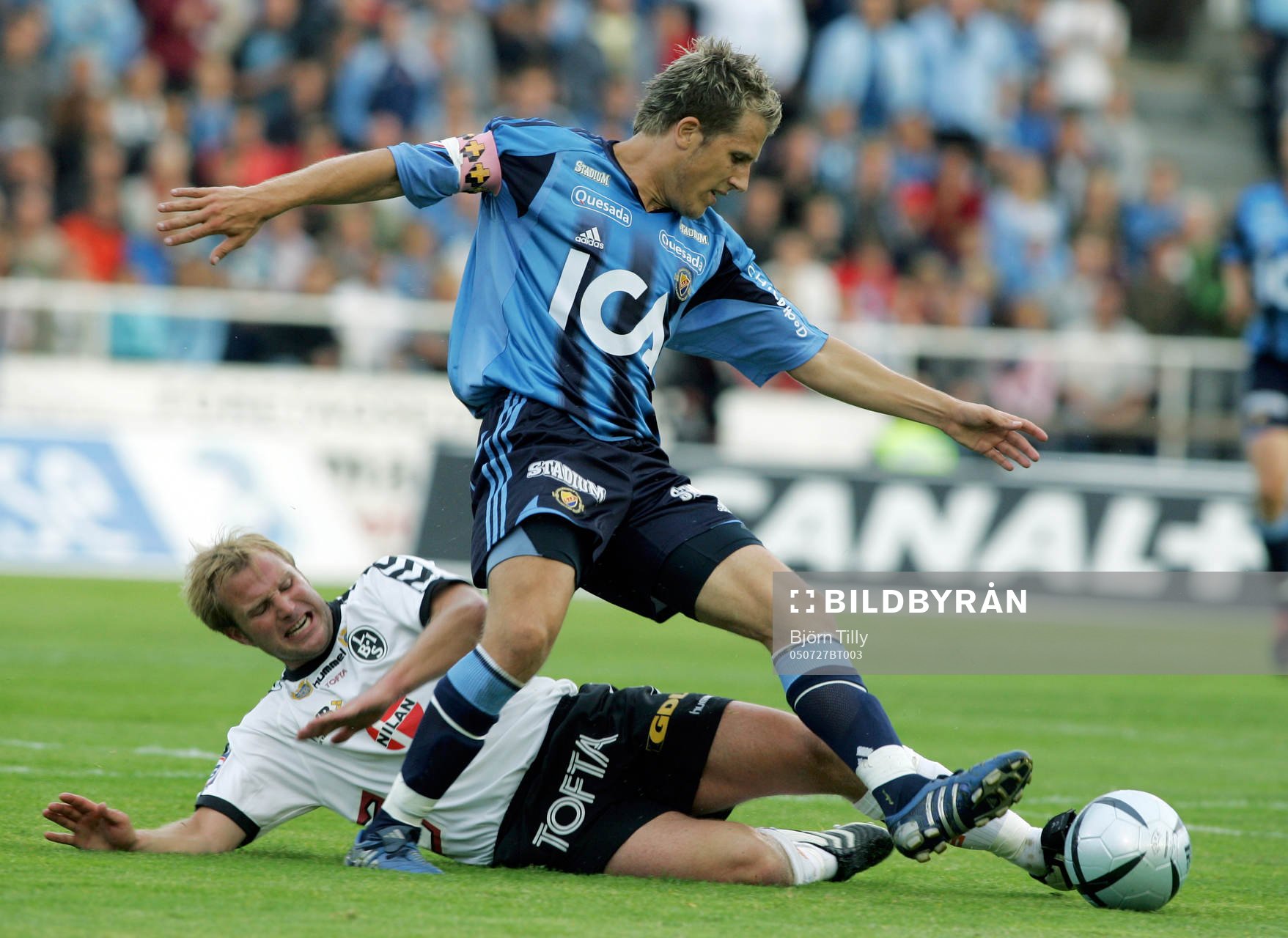 Anders Friberg, Landskrona och Tobias Hysén, Djurgården
