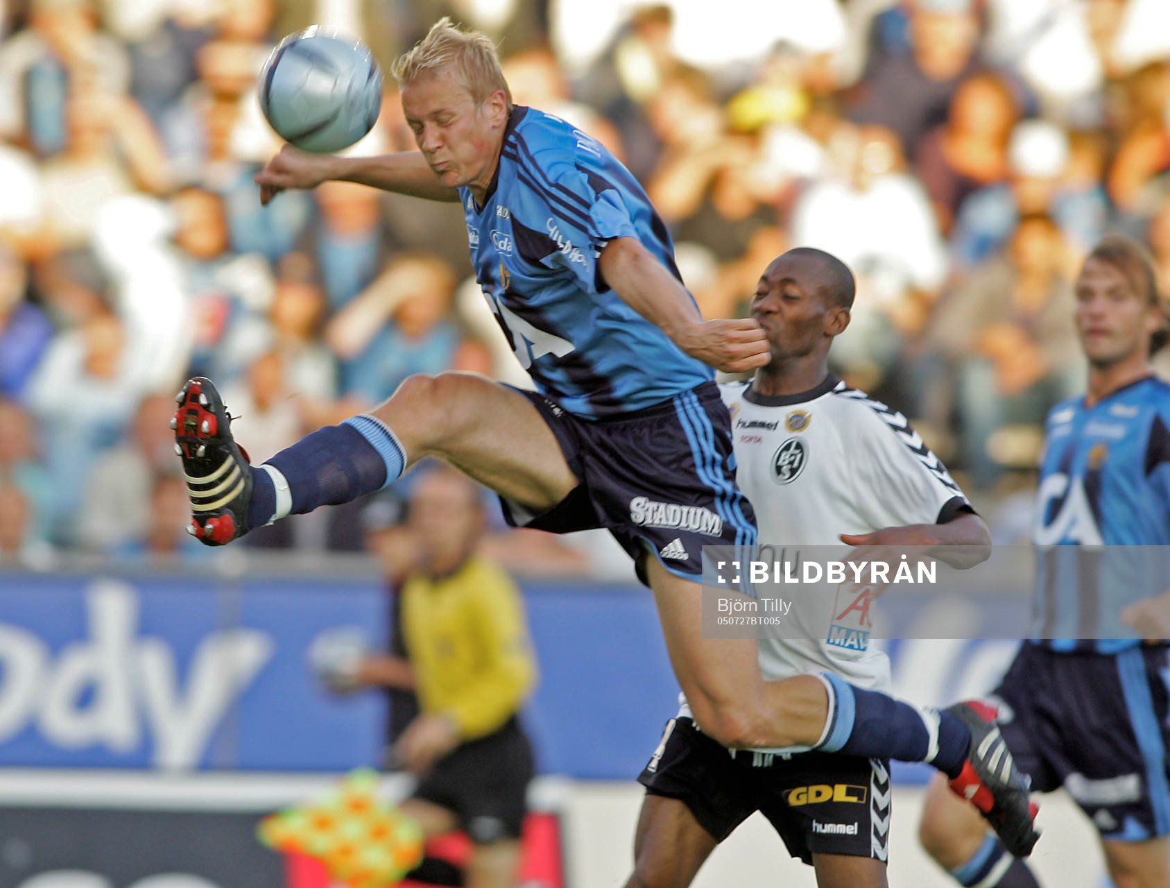 Fotboll, Allsvenskan, Djurgården - Landskrona: Toni Kuviasto, Djurgården.