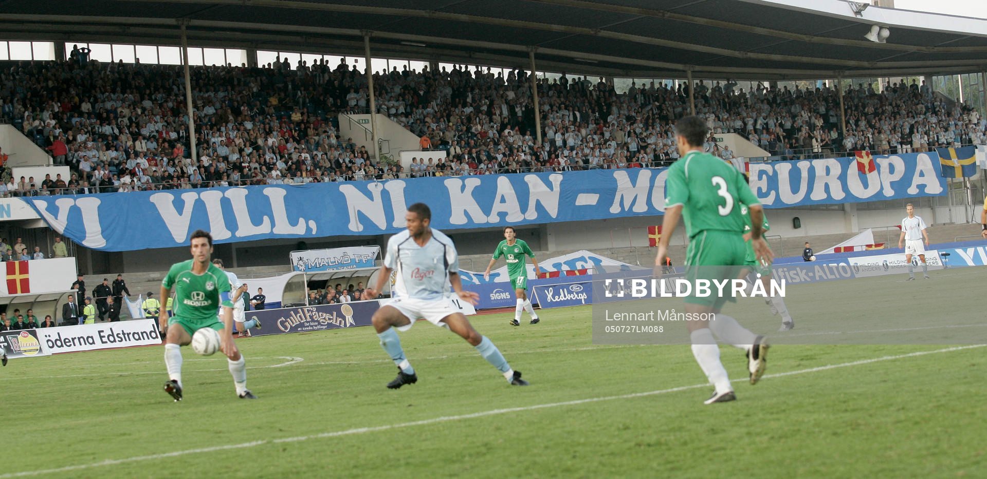Fotboll, champions league, Malmö FF - Maccabi Haifa