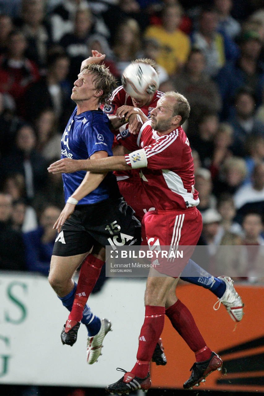 Peter Larsson, Marcus Berg och Håkan Mild