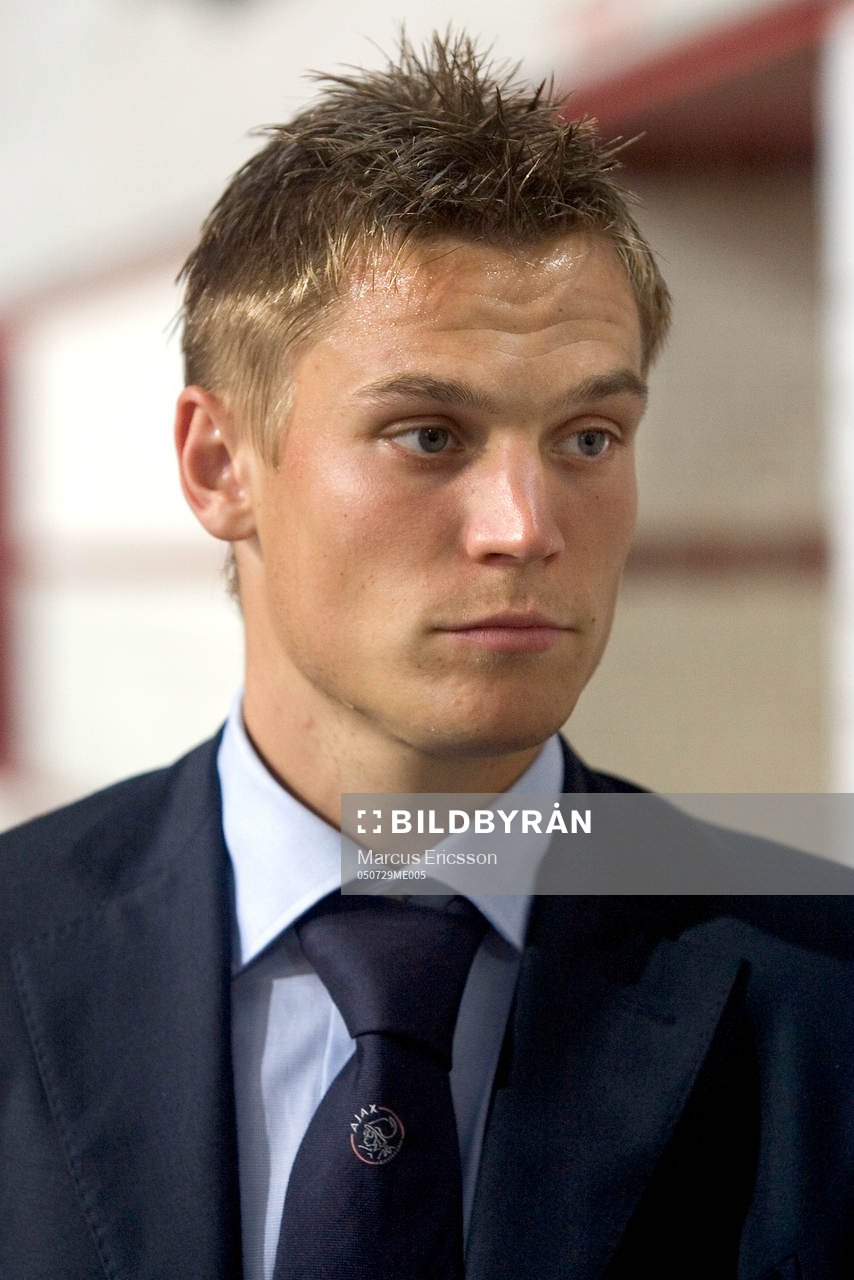 Ajax - Arsenal: Markus Rosenberg