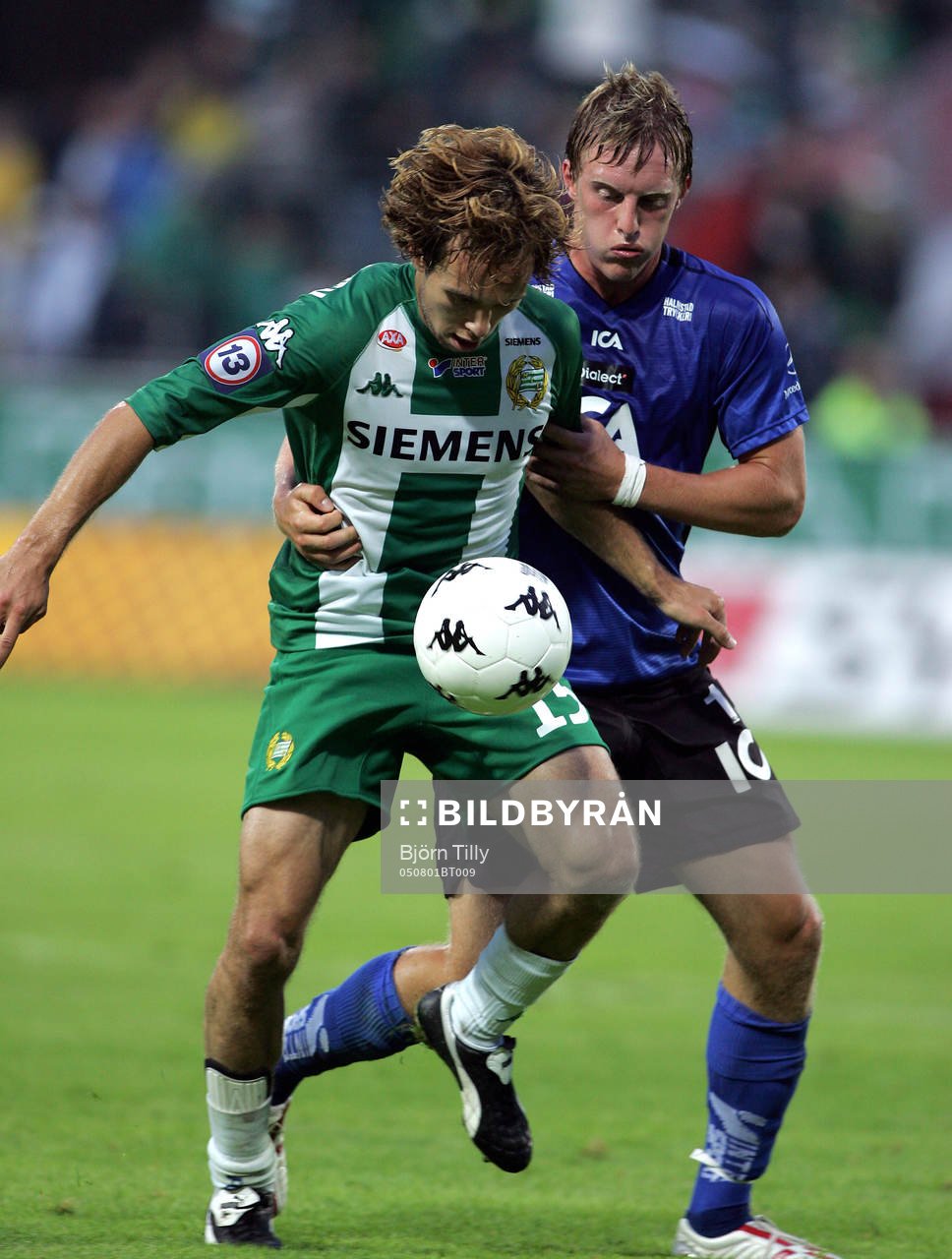 Petter Furuseth Olsen, Hammarby och Peter Larsson, Halmstad