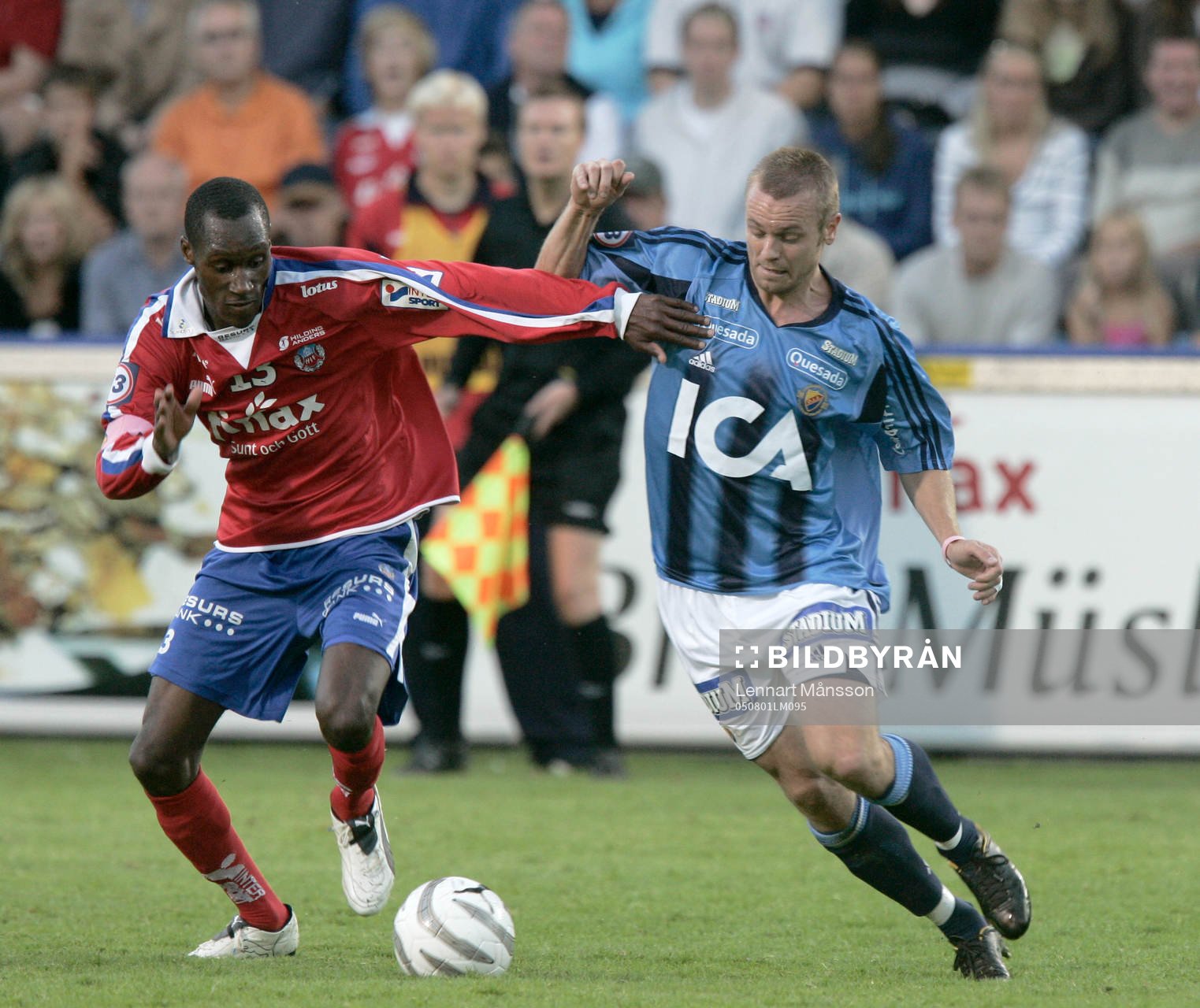 Atiba Hutchinson, Helsingborg och Mattias Jonson,