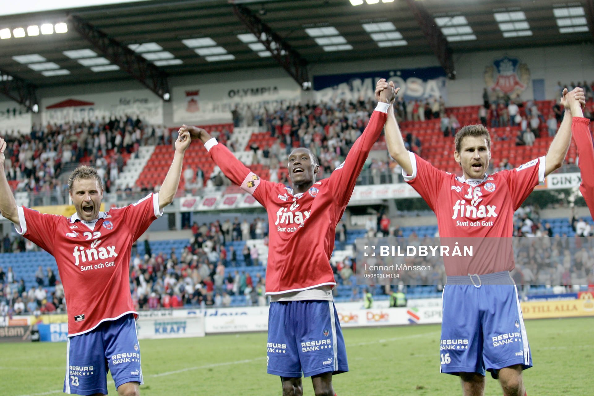 Fotboll, allsvenskan, Helsingborg, jubel