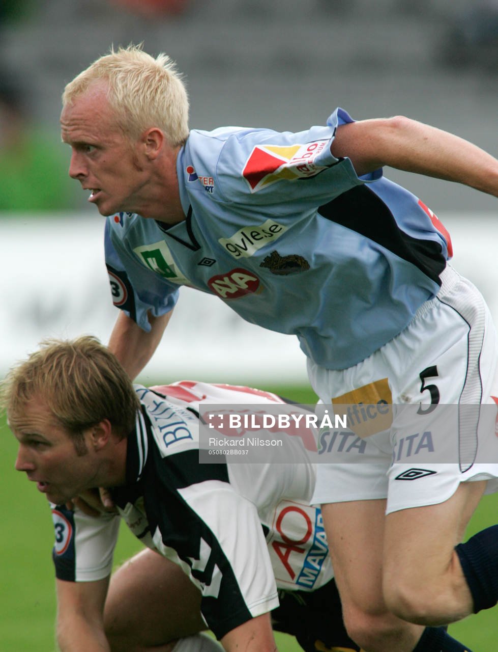 Anders Friberg, Landskrona och Andreas Revahl, Gefle