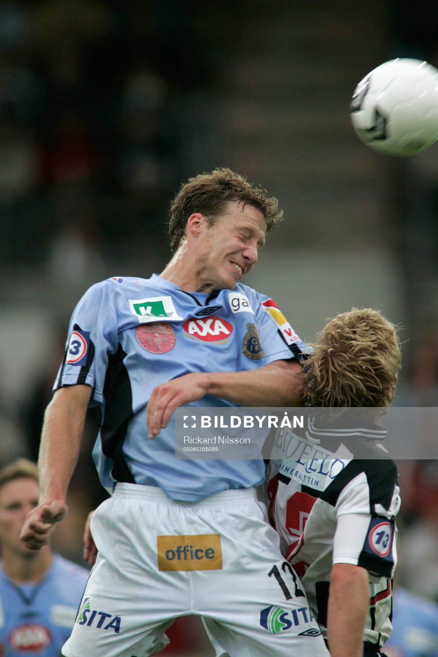 Målskytten Daniel Bernhardsson, Gefle