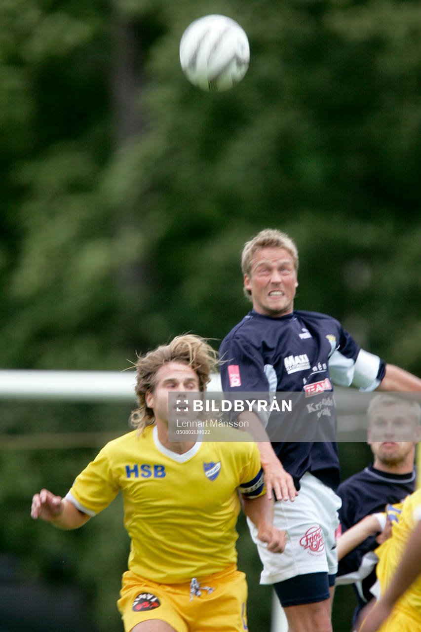   Stefan Noresson når högre än Martin Abrahamsson.