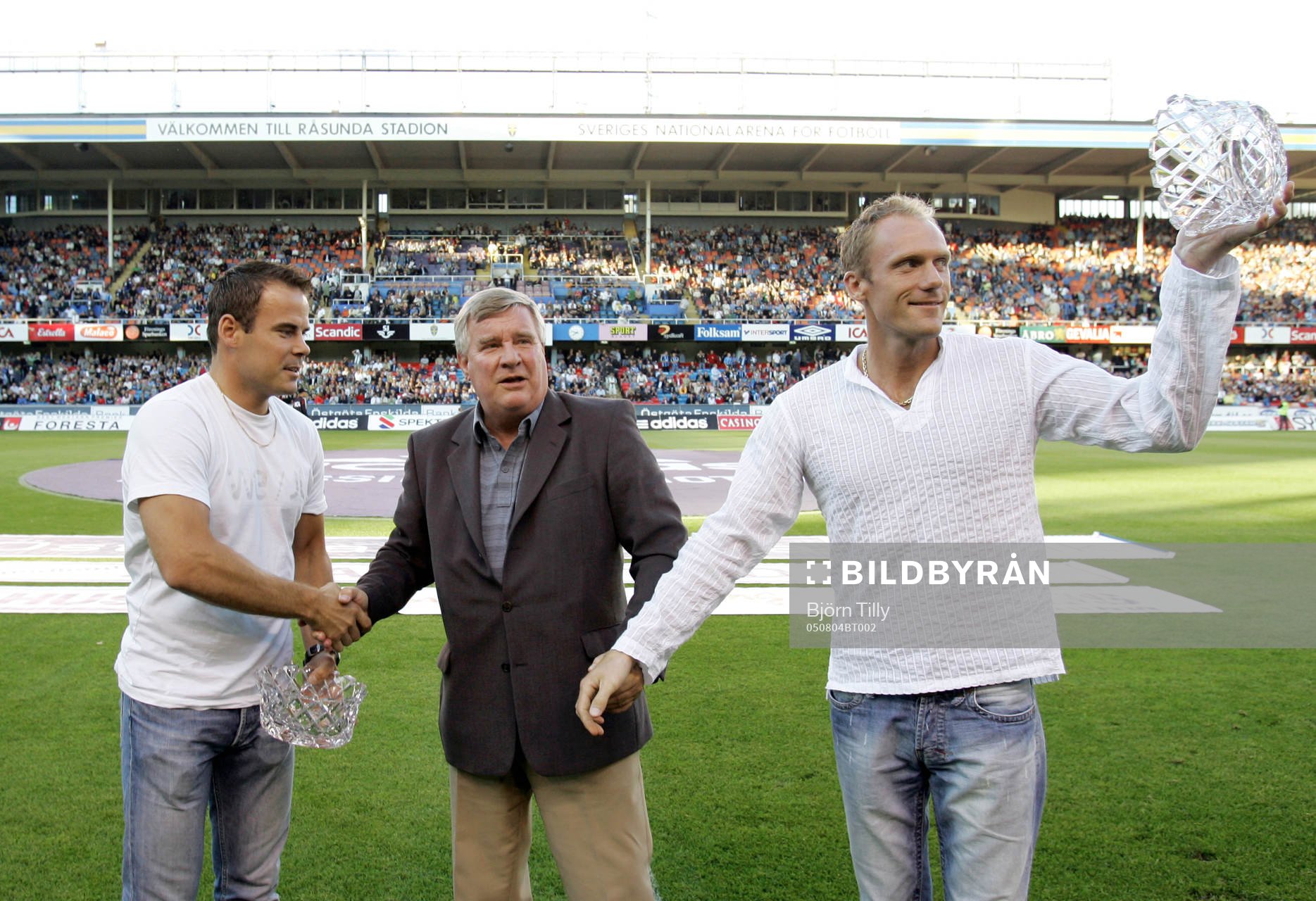 Markus Oskarsson, Berndt Rosqvist och Henrik Nilsson, kanot