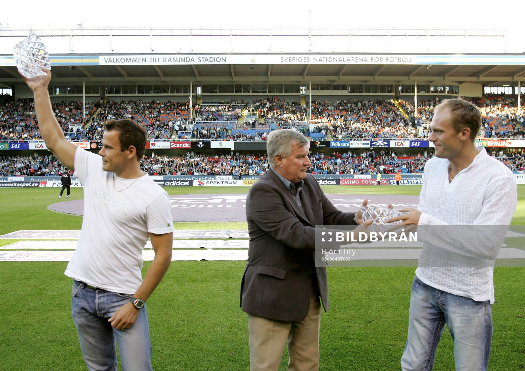 Markus Oskarsson, Berndt Rosqvist och Henrik Nilsson, kanot