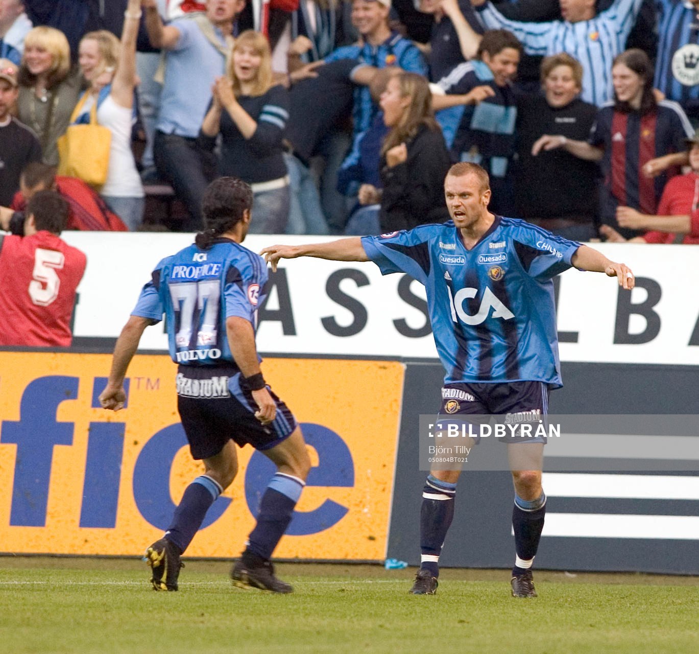 Mattias Jonson, Djurgården, jubel