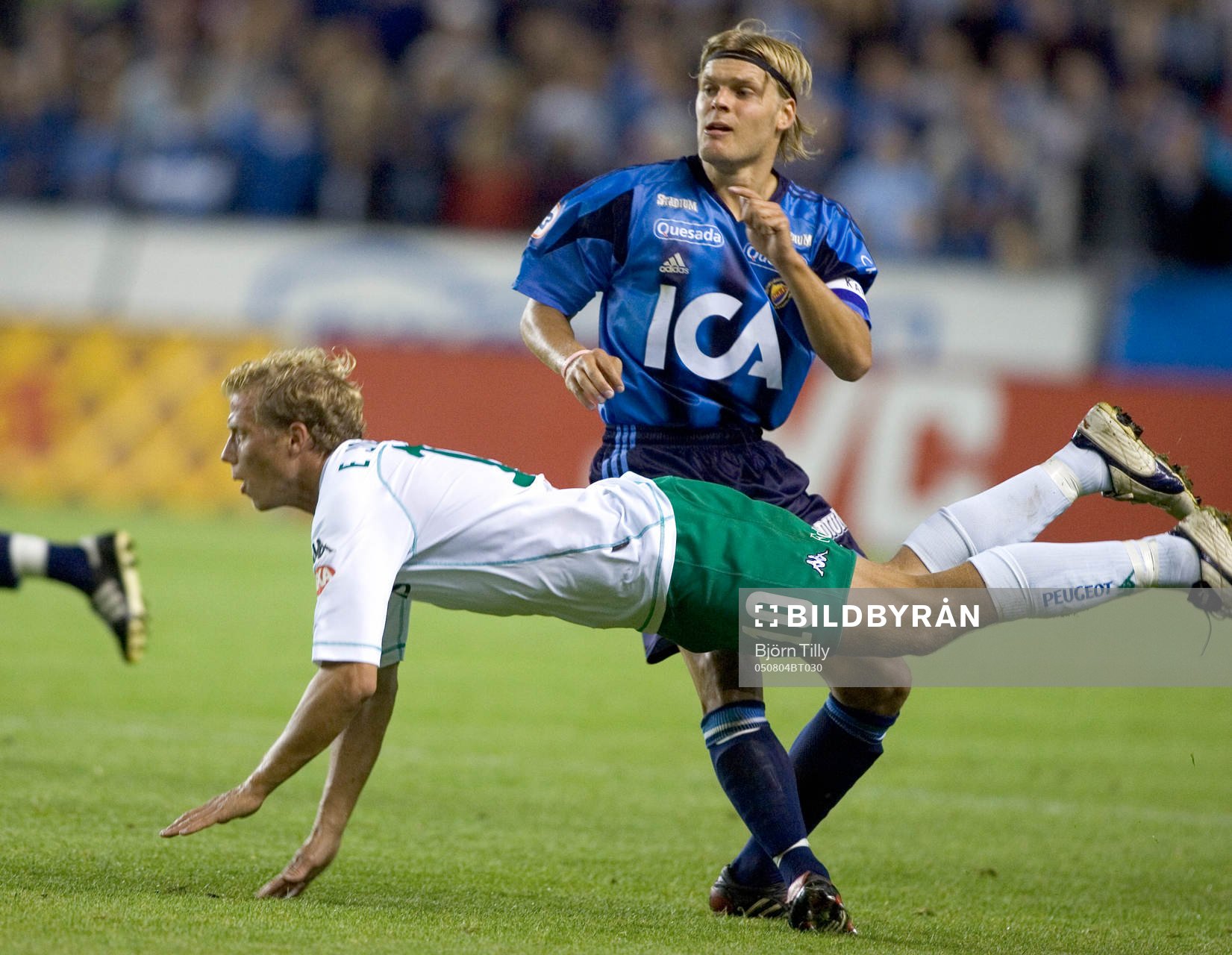 Erik Johansson, Hammarby och Johan Arneng, Djurgården