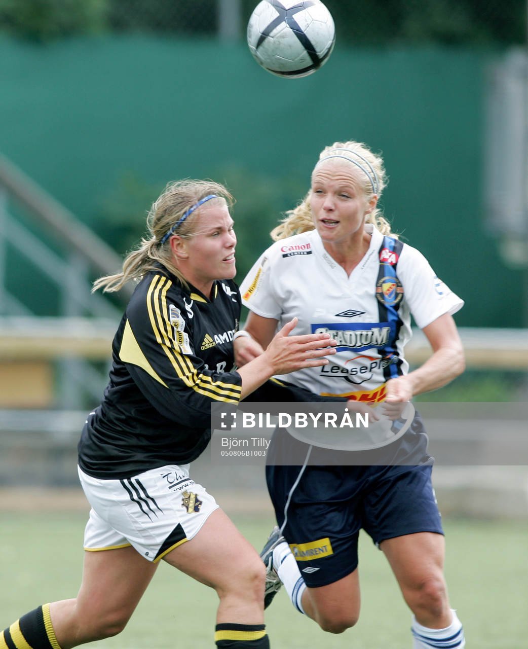 Hanna Jöhnk, AIK och Elin Ekblom, Djurgården/Älvsjö