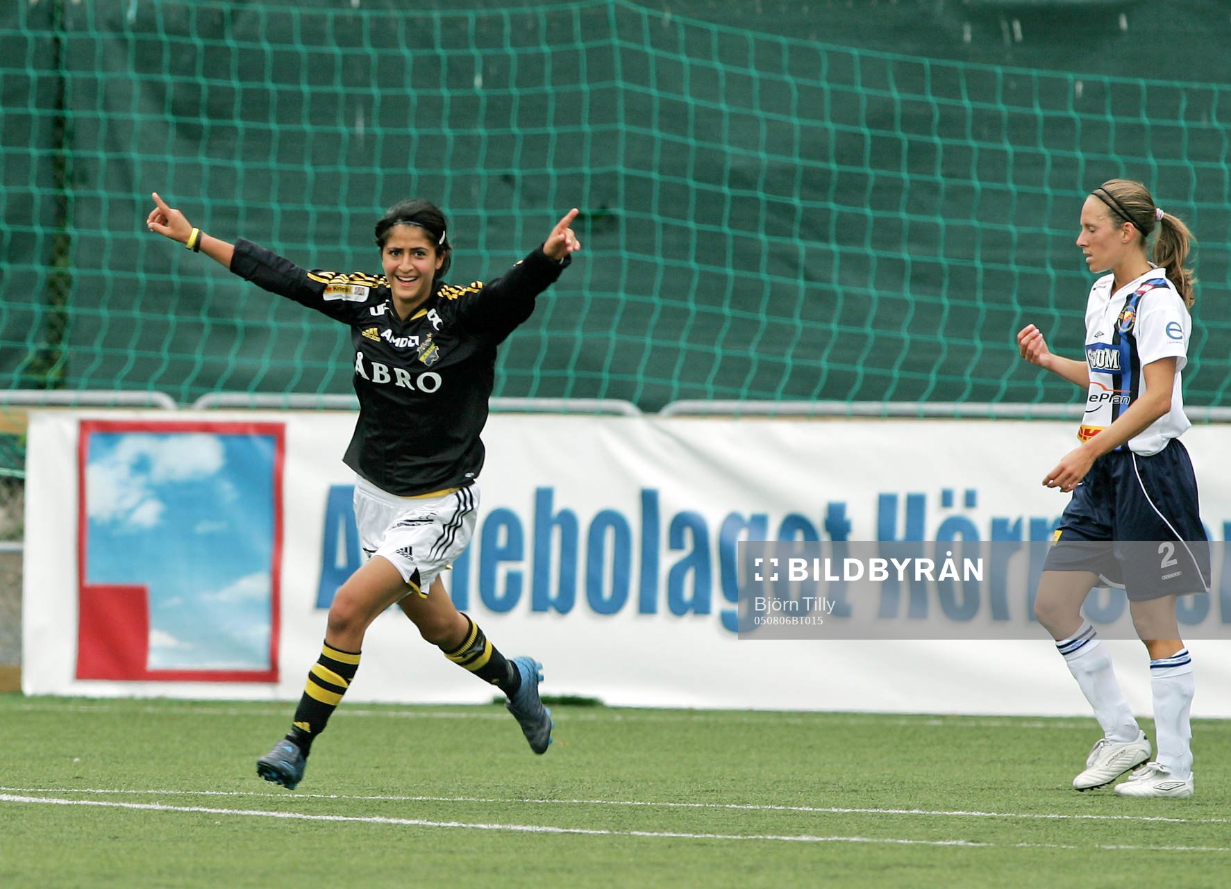 Nazanin Vaseghpanah, AIK, jubel