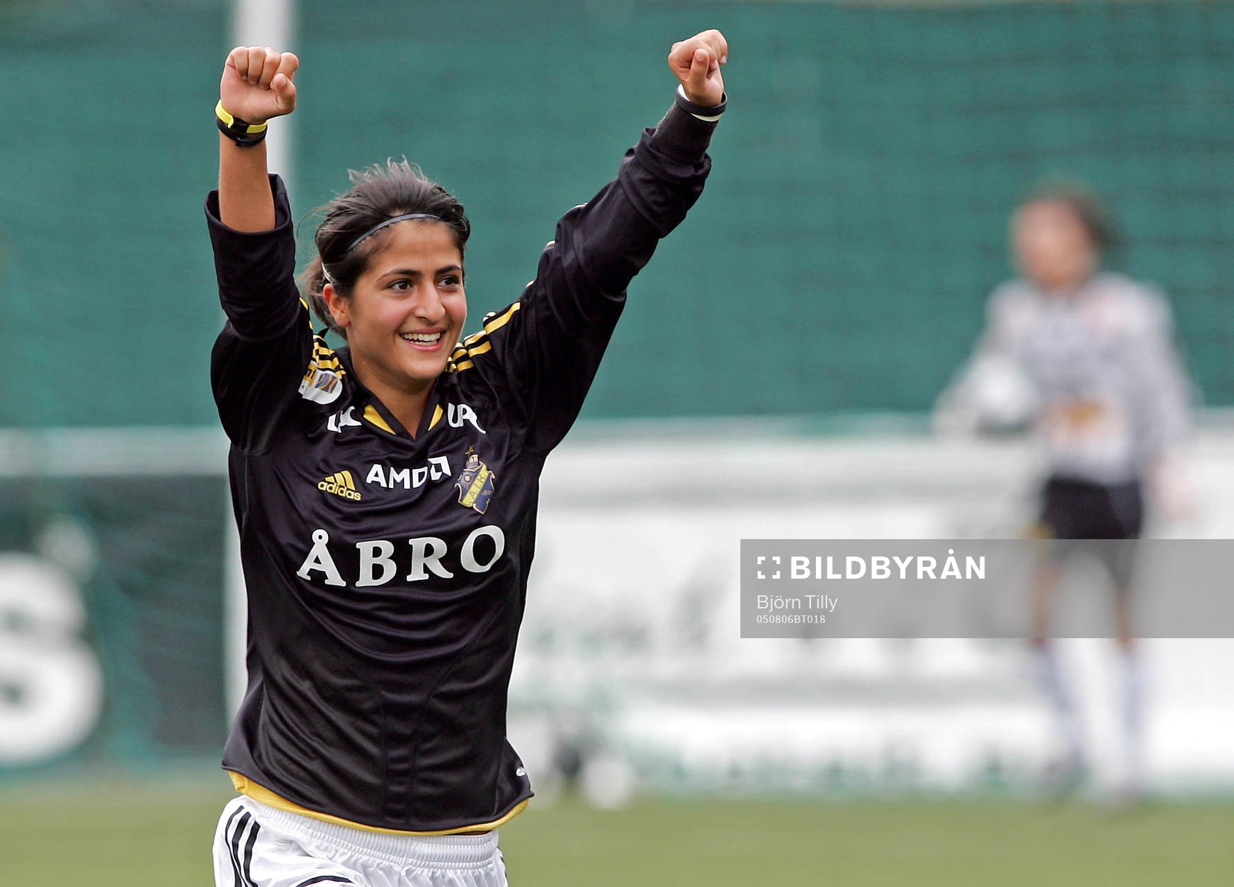  Nazanin Vaseghpanah, AIK efter kvittering 1-1.   