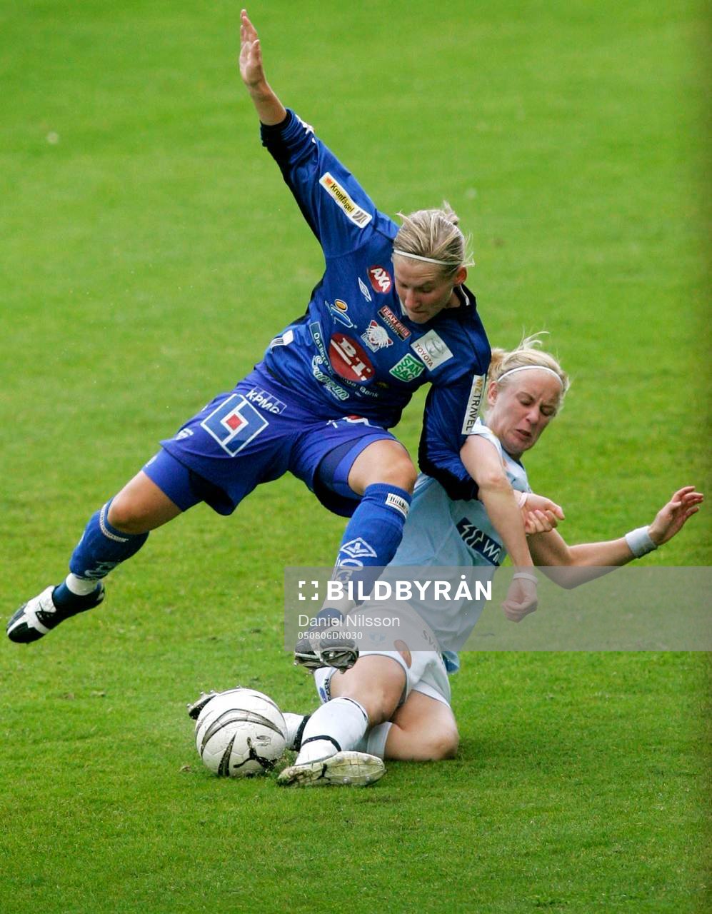 Malmö - Linköping: Therese Jönsson, Malmö och Maria