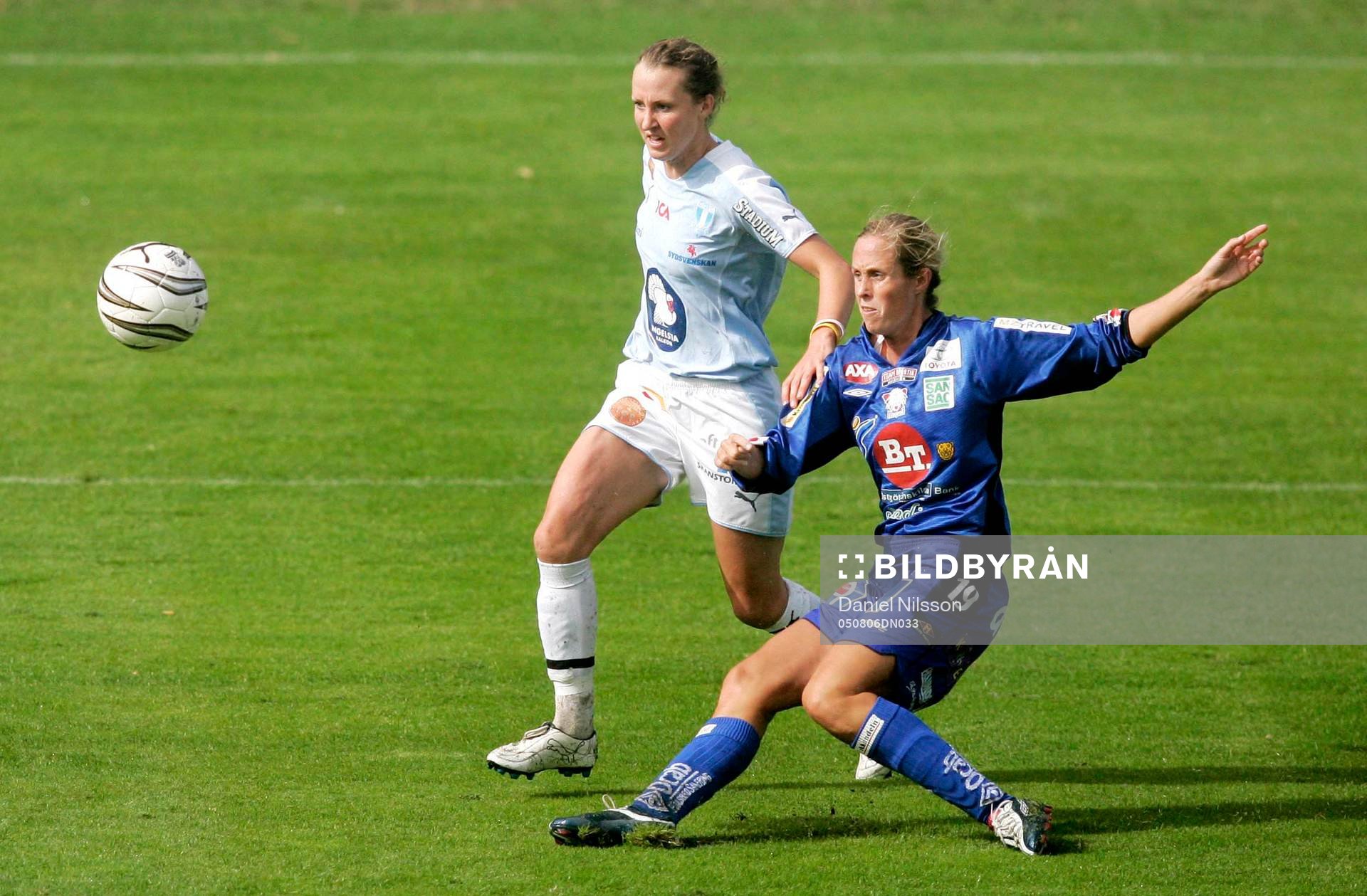 Malmö - Linköping: Therese Lundin, Malmö och Malin