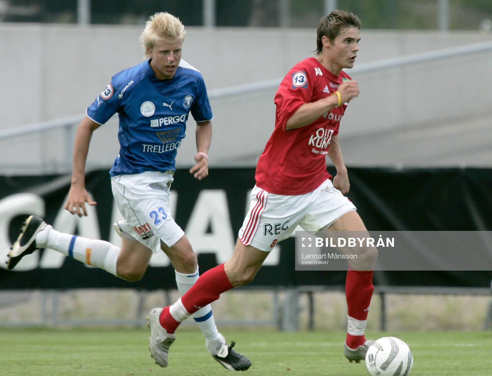 Christian Ahlström och  Tobias Larsson