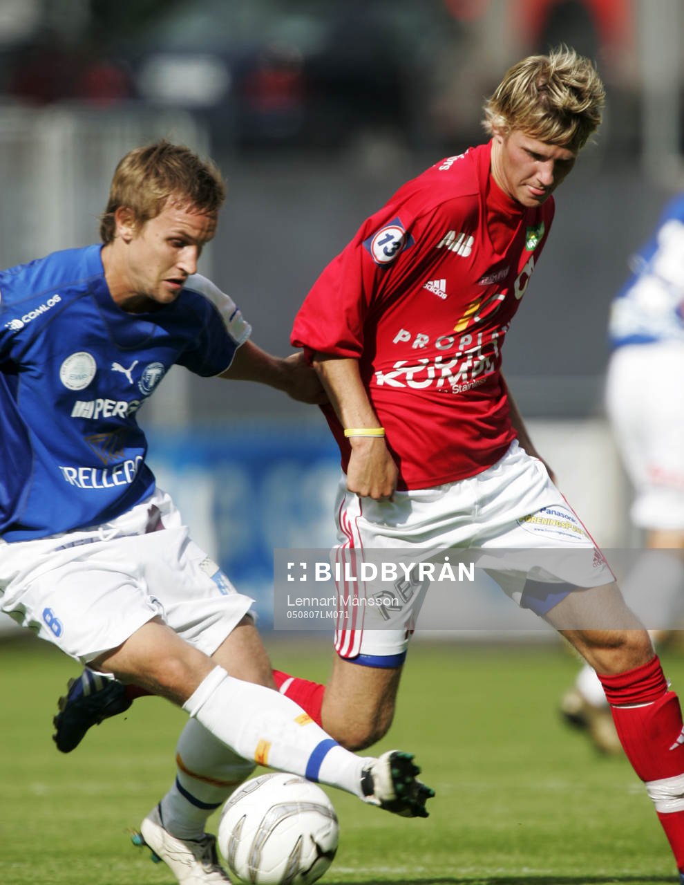 Jonas Bjurström, Trelleborg och Ola Toivonen, Degerfors