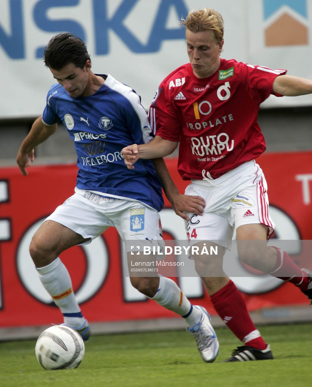 Jetullah Bahtiri, Trelleborg och Fredrik Nilsson, Degerfors