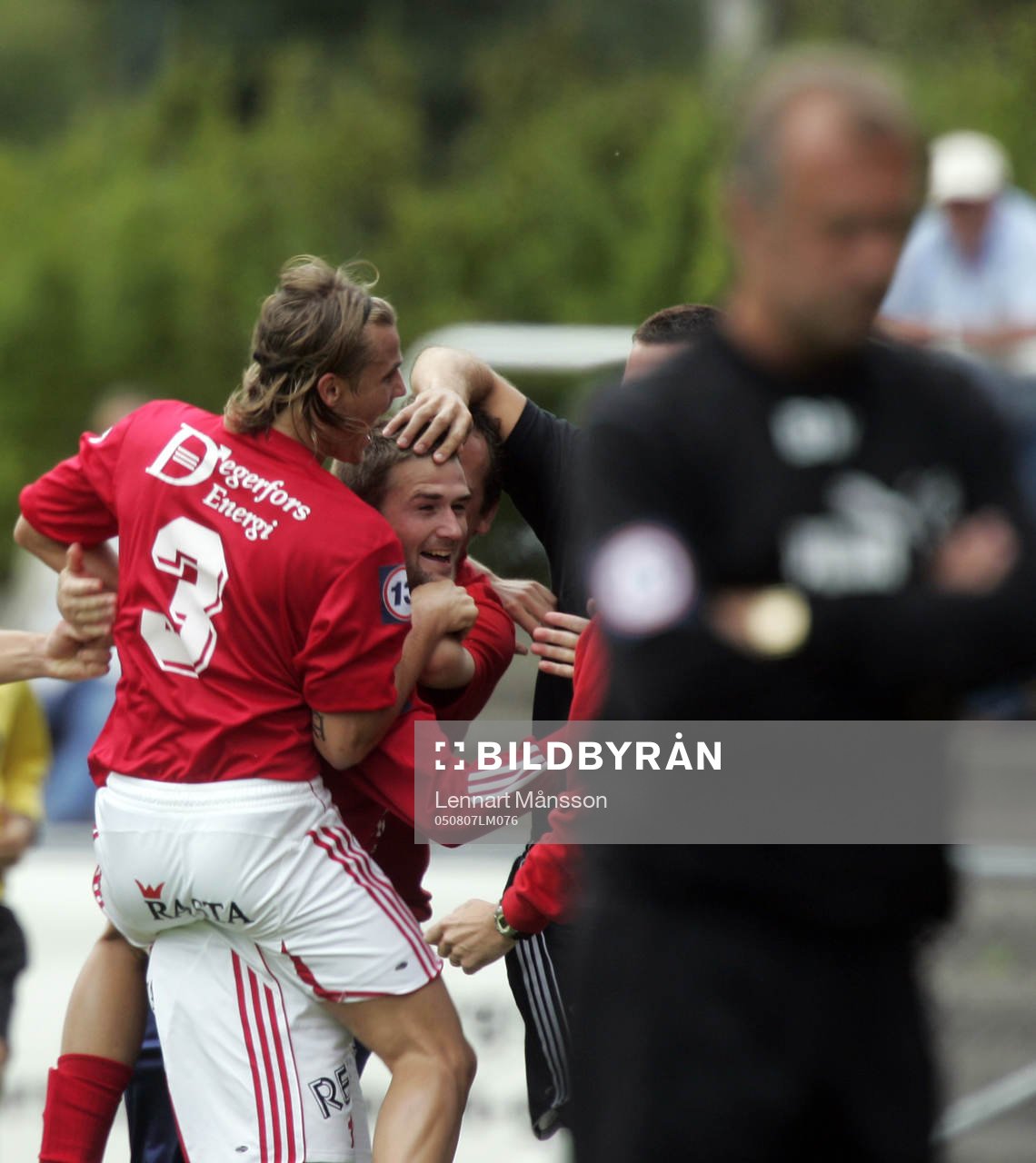 Tobias Solberg och Anders Sulisalo, Degerfors (Jubel)