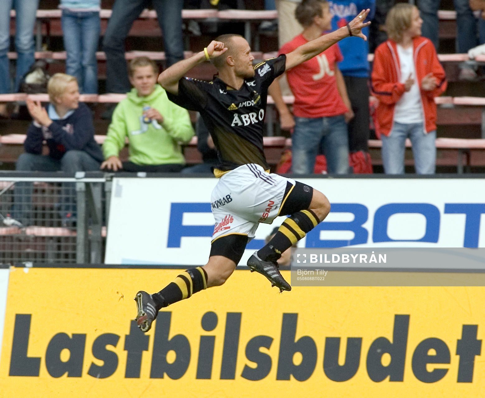 Nicklas Carlsson, AIK, jubel