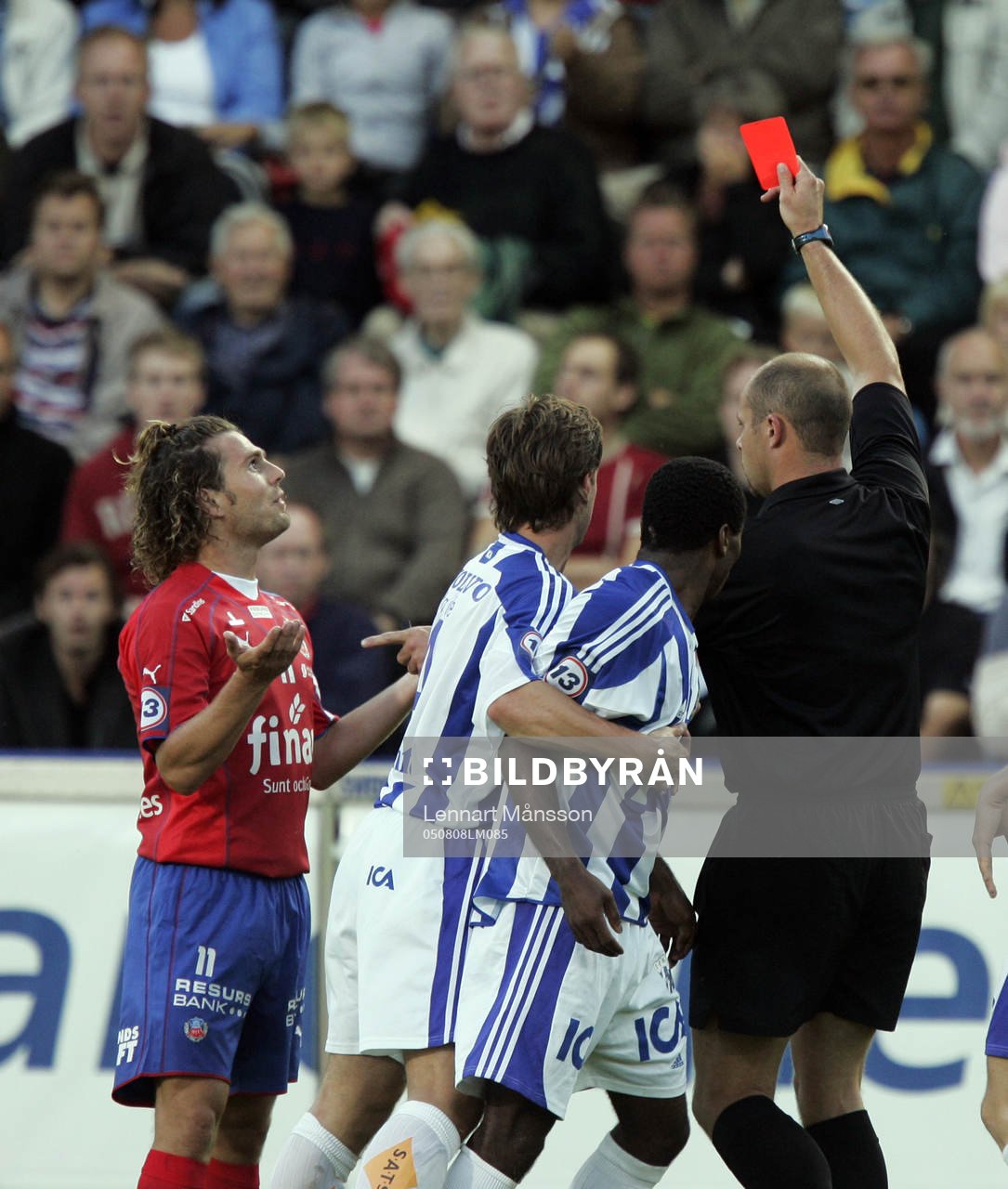 Utvisning, Peter Graulund, som tittar långt